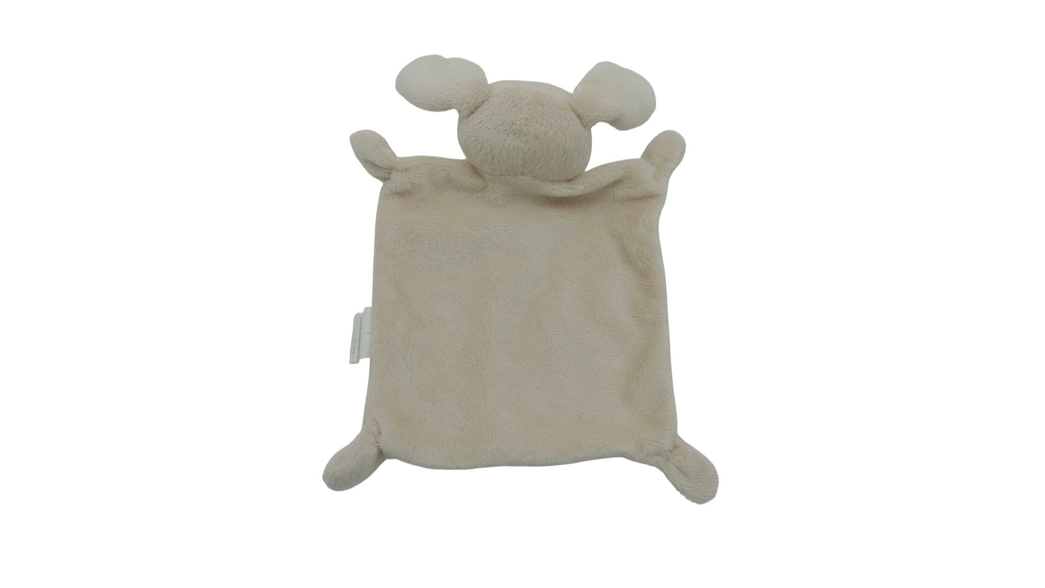 Doudou lapin plat beige - Grain de Blé