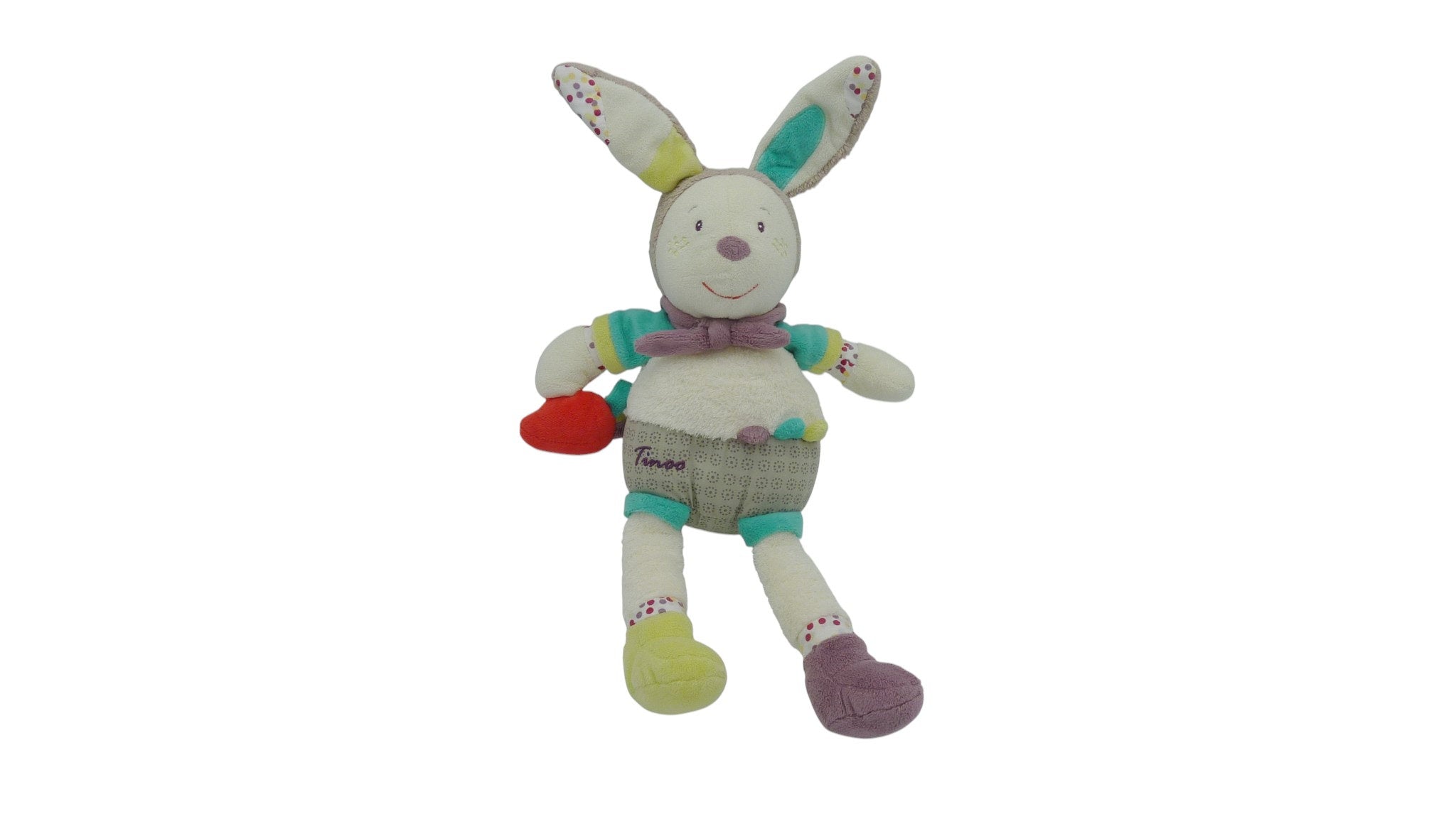 Peluche lapin Tinoo - Sauthon - 37 cm