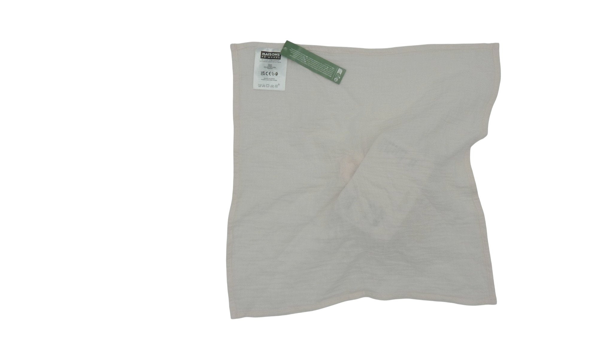 Doudou lapin plat lange rose pâle - Maison du Monde