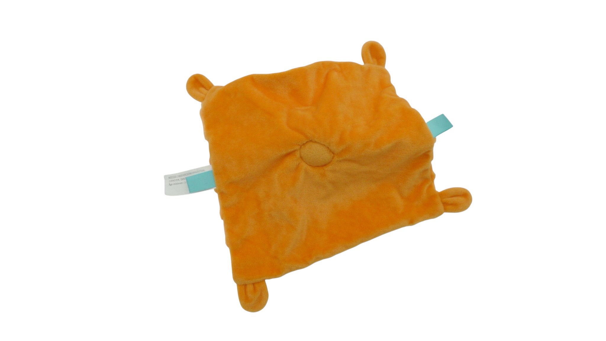 Doudou lion plat orange - Consys
