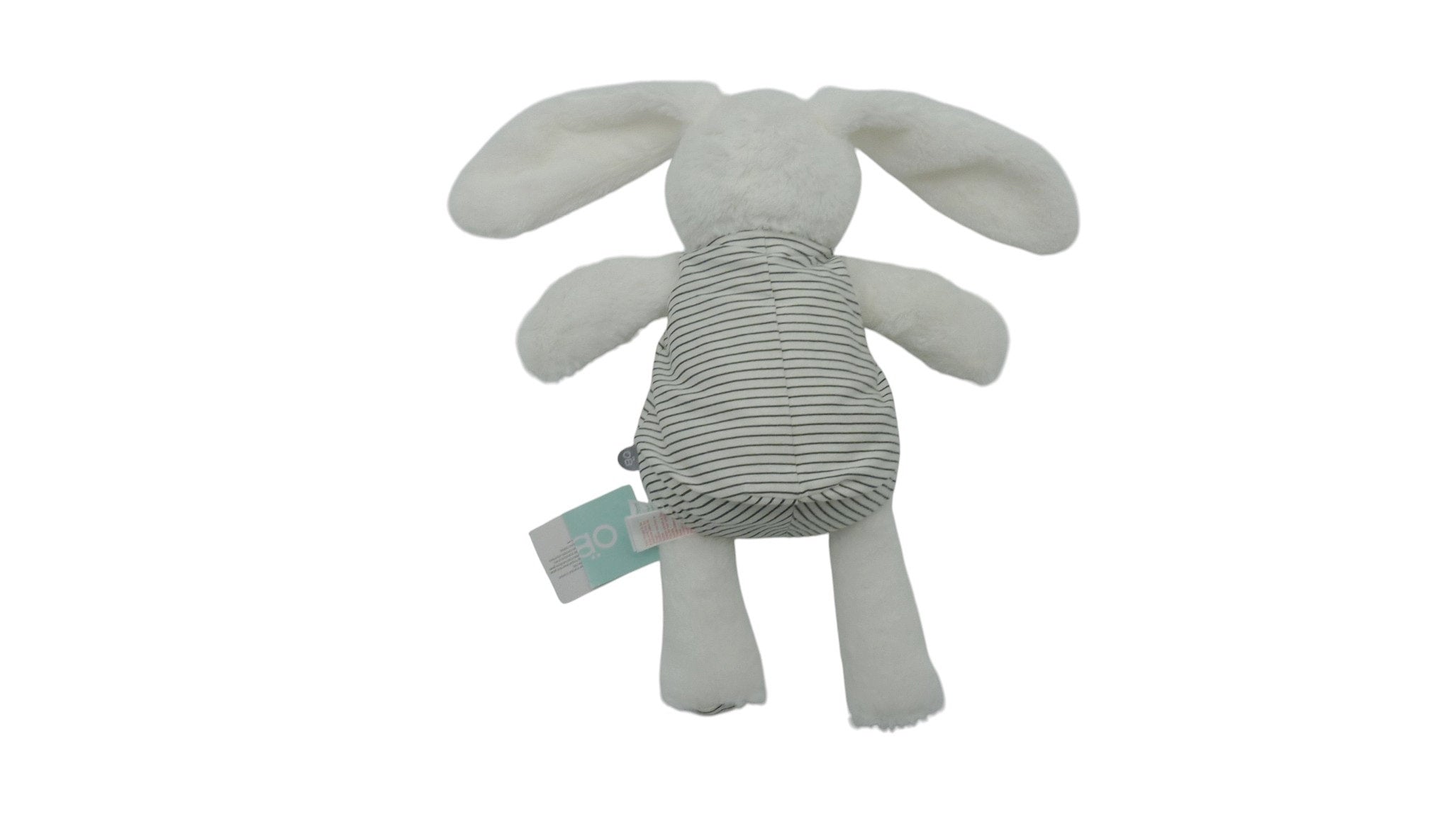 Peluche lapin blanc - Obaïbi - 30 cm