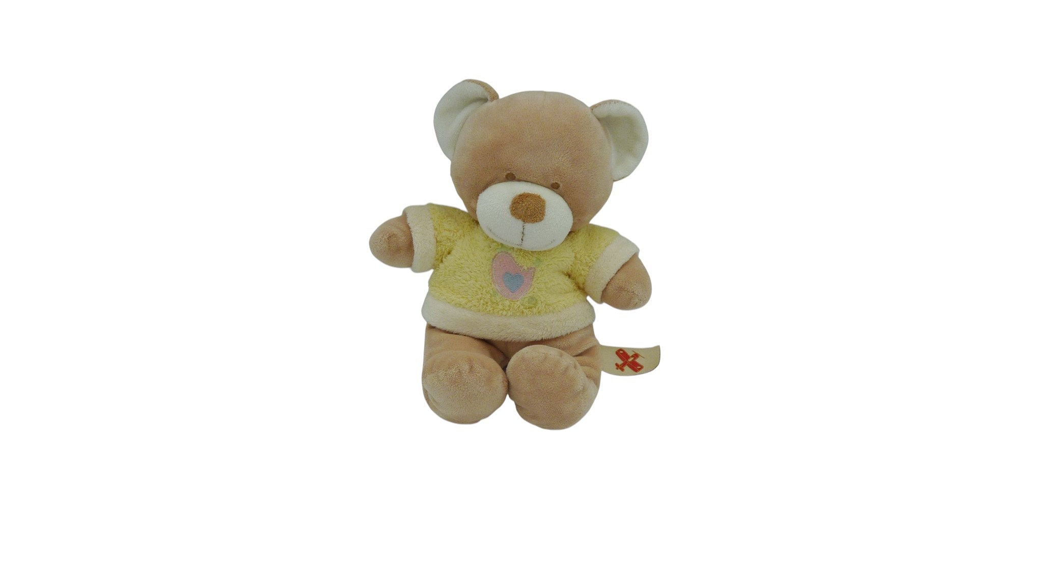 Peluche ours marron - Nicotoy - 27 cm