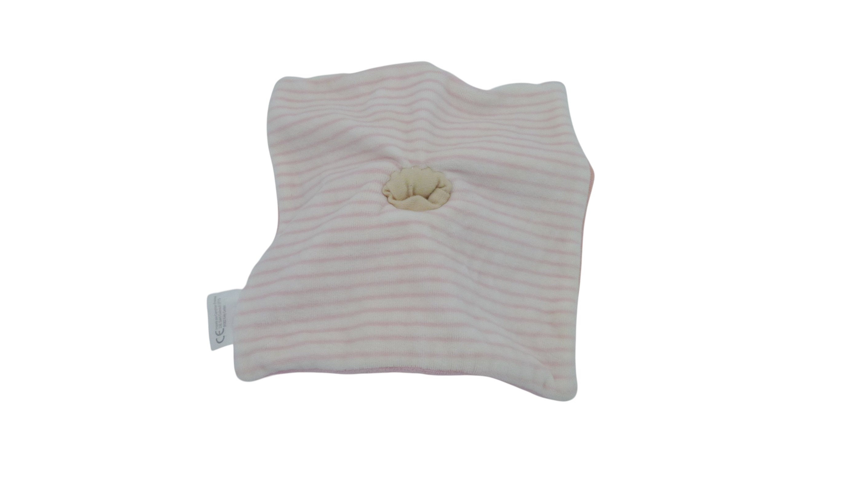 Doudou cheval plat orange rose - Tex Baby