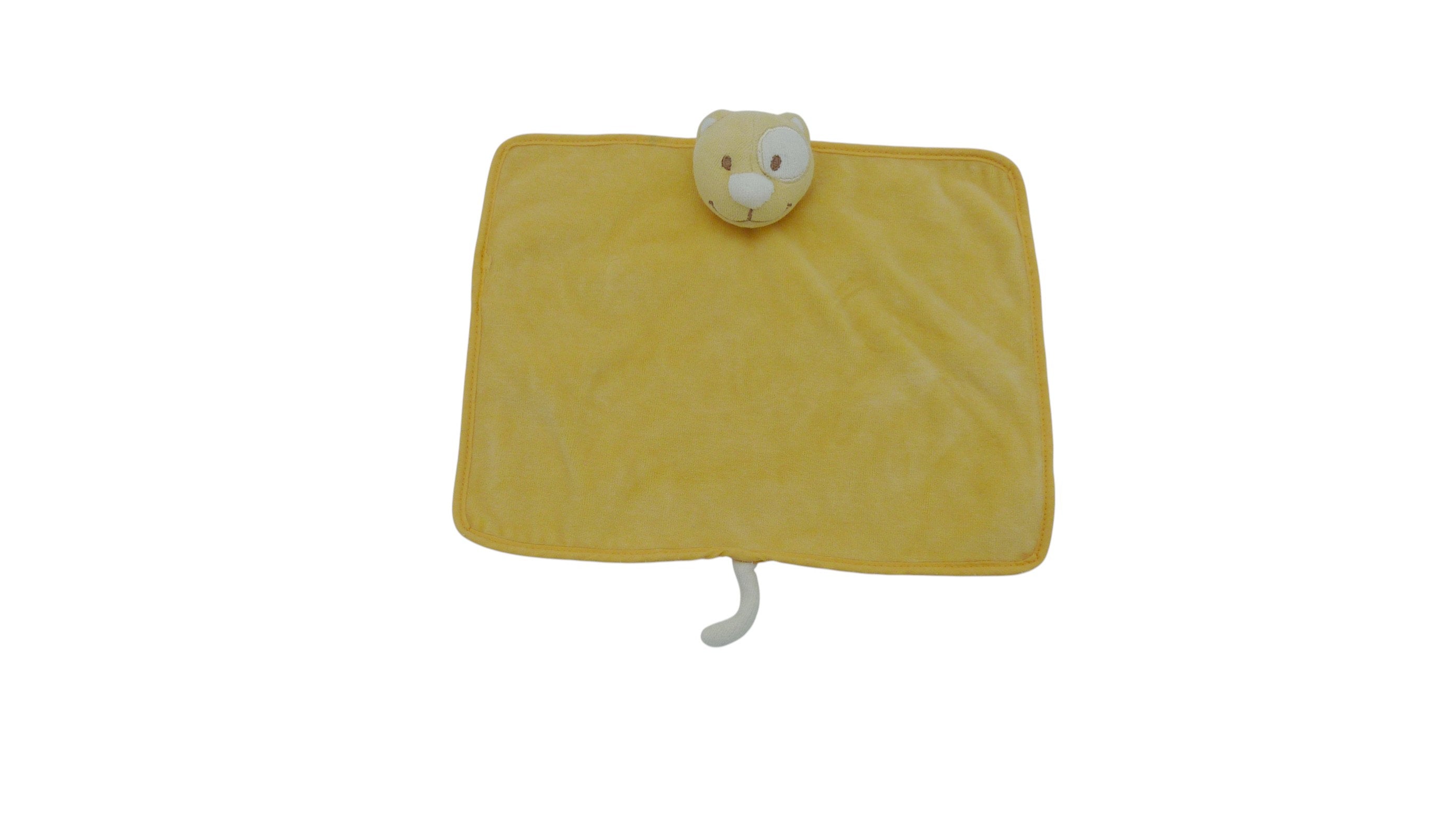 Doudou chat plat orange - Tex Baby