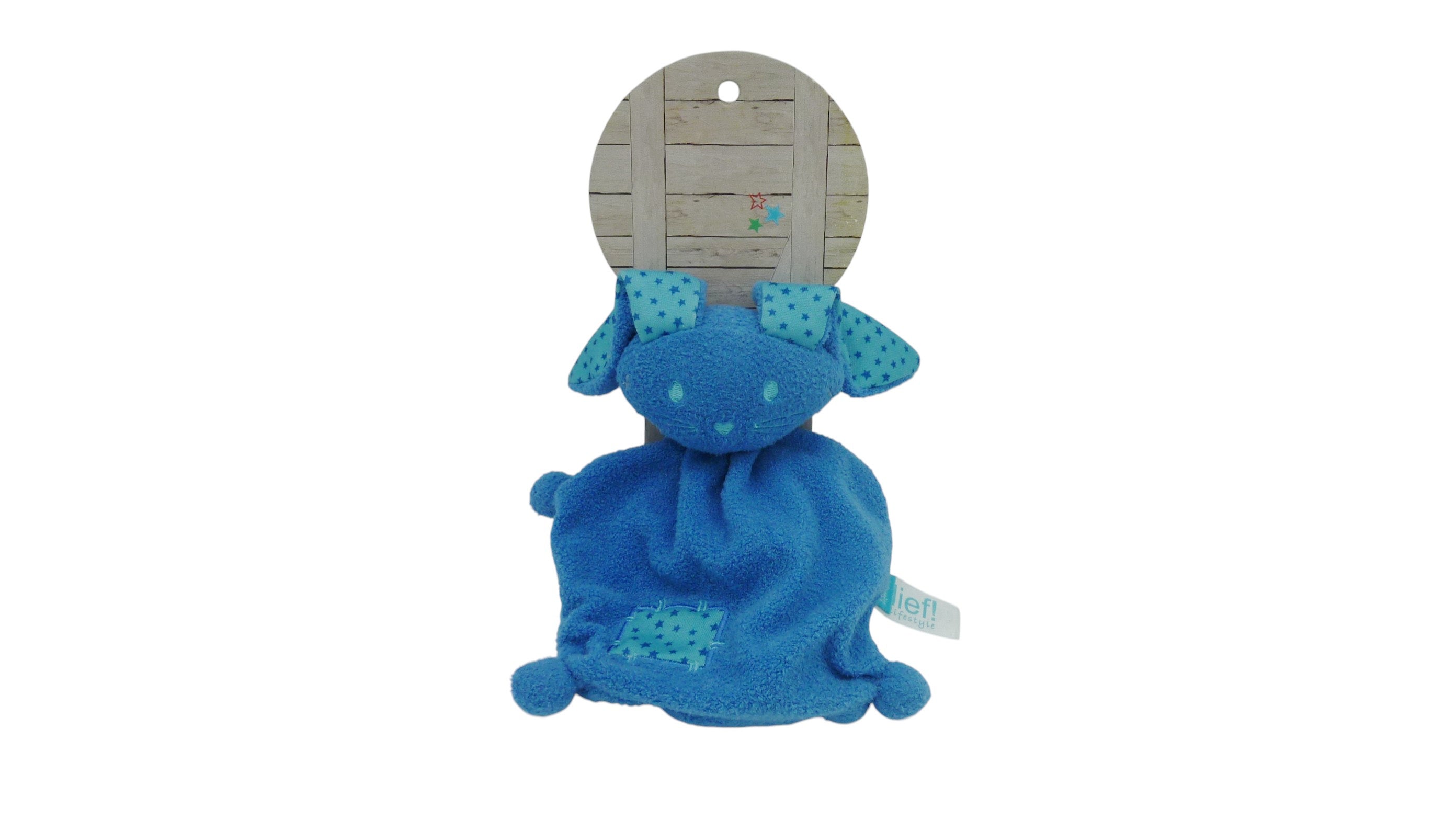 Doudou lapin plat bleu - Lief Lifestyle