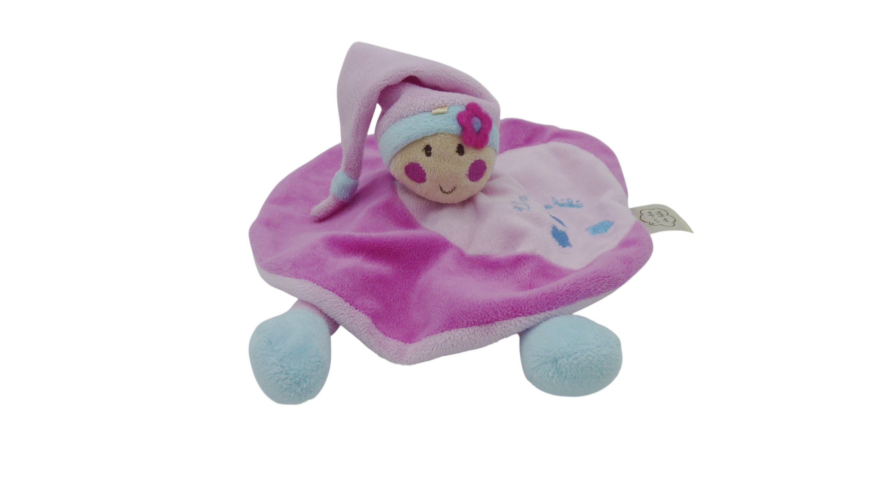 Doudou lutin plat rose fuschia - CMP
