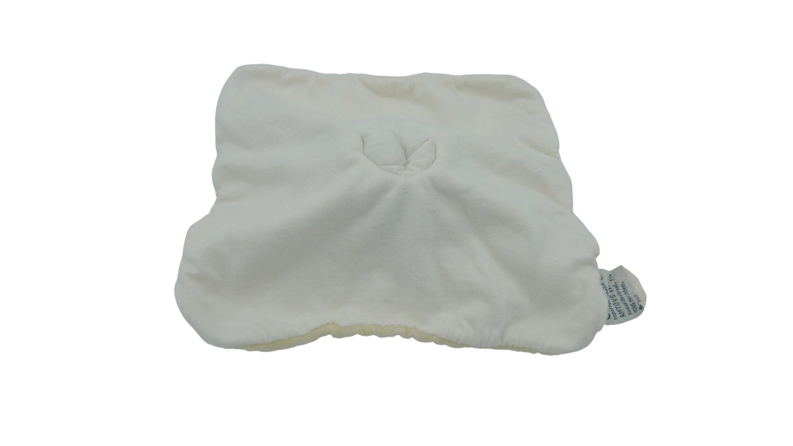 Doudou ours plat jaune - Noukie's