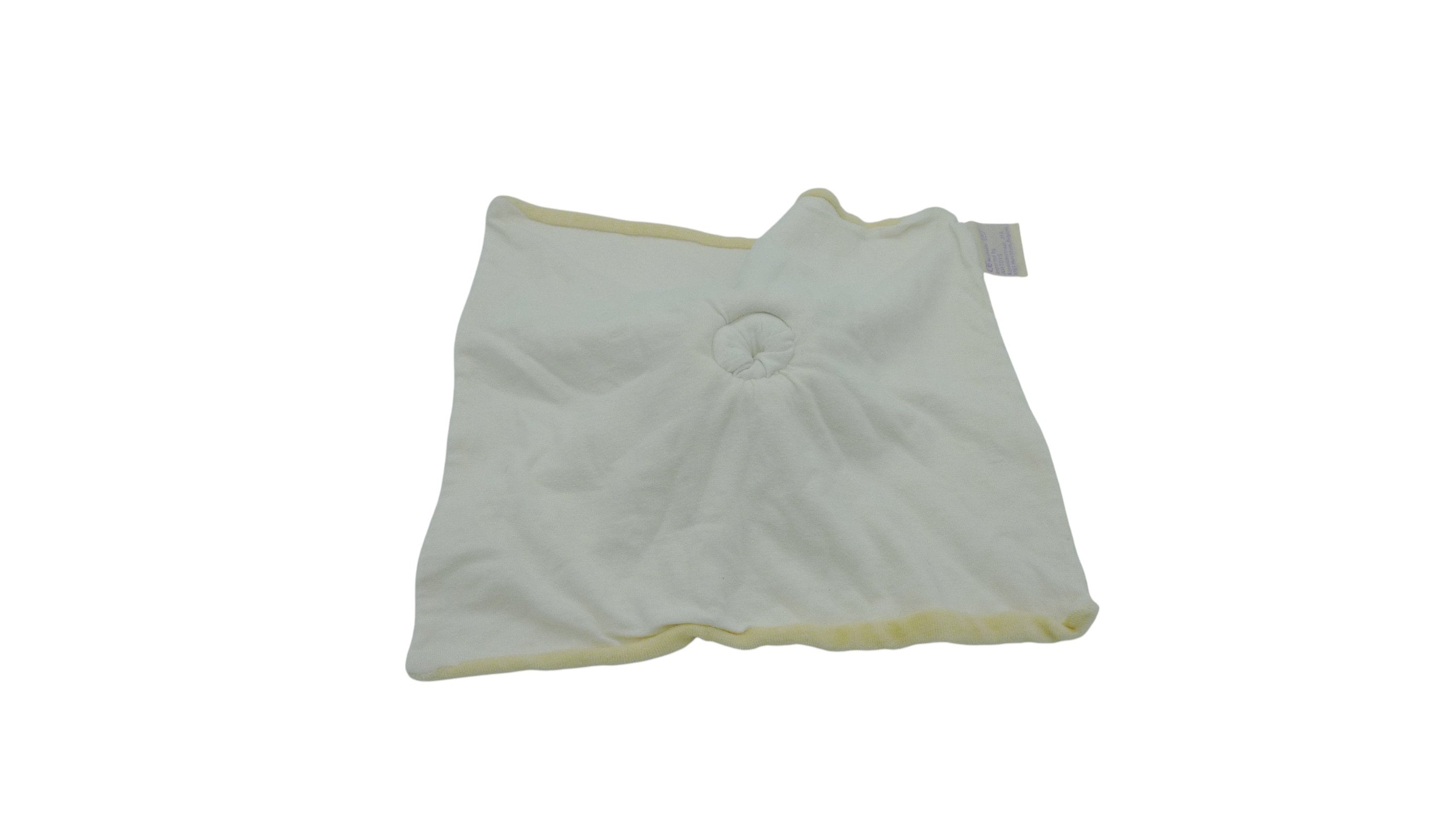 Doudou chien plat jaune - Noukie's