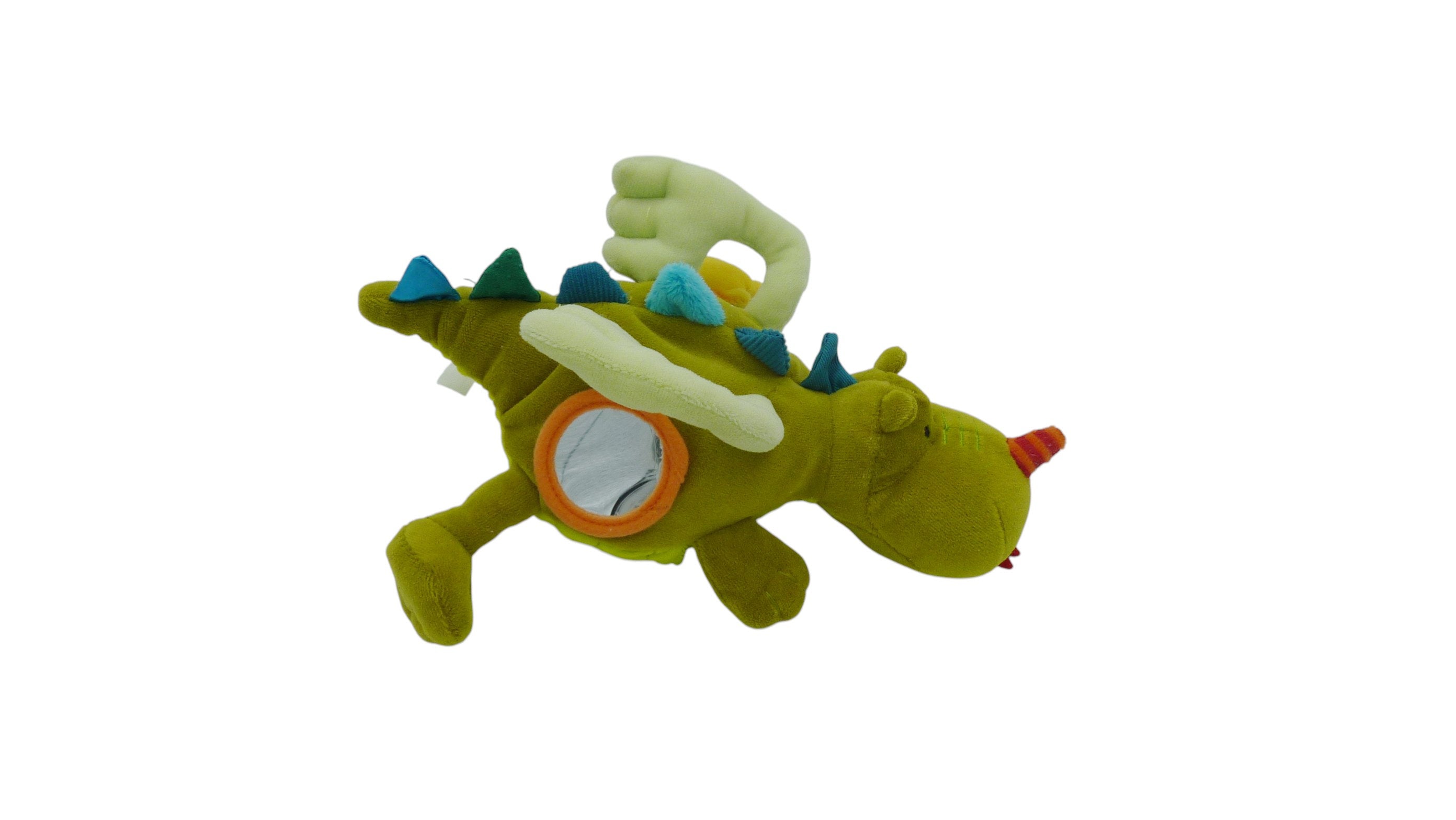 Peluche éveil Walter le dragon vert - Lilliputiens - 27 cm