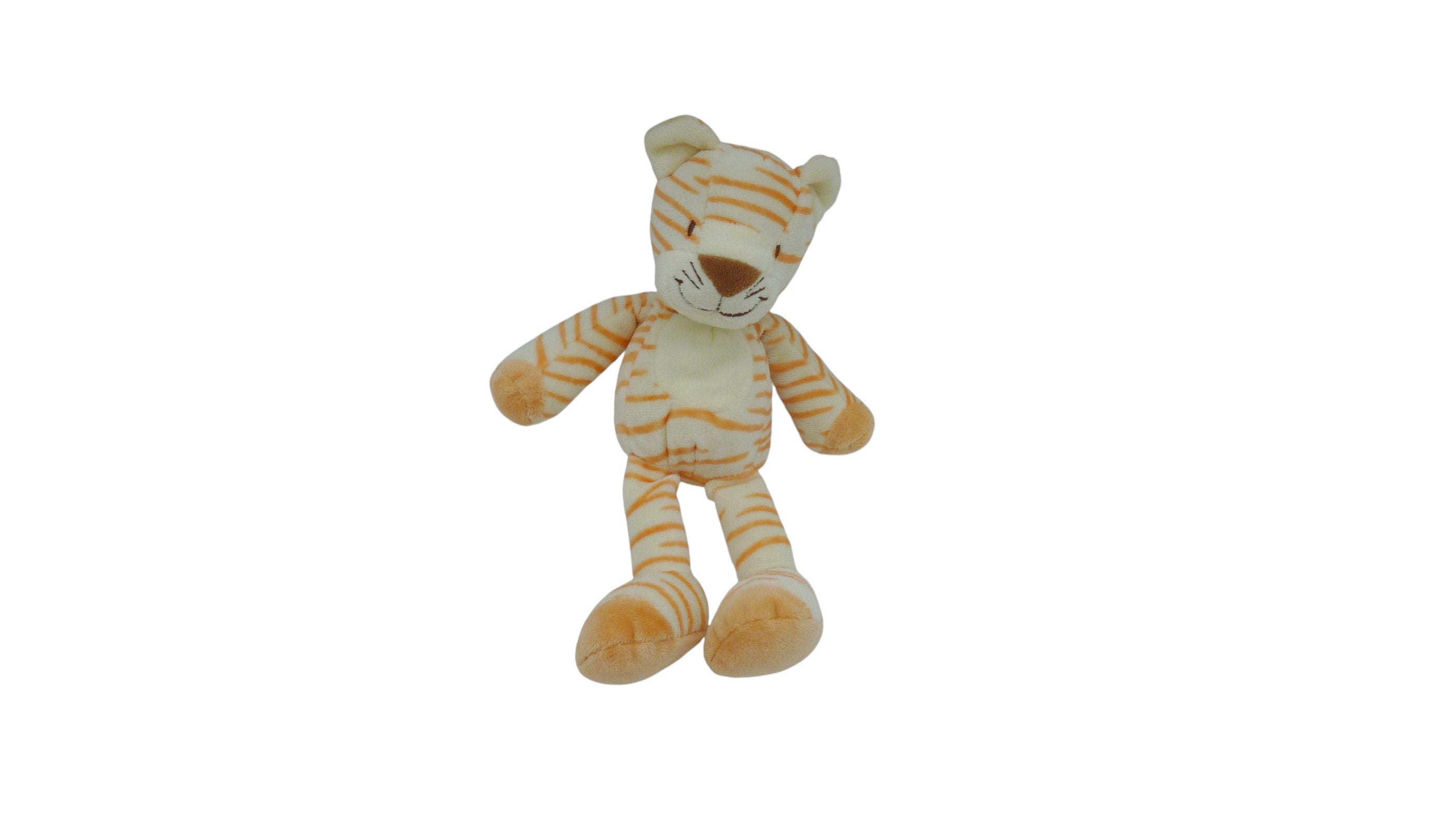 Peluche tigre crème orange - Nicotoy simba Dickie - 25 cm