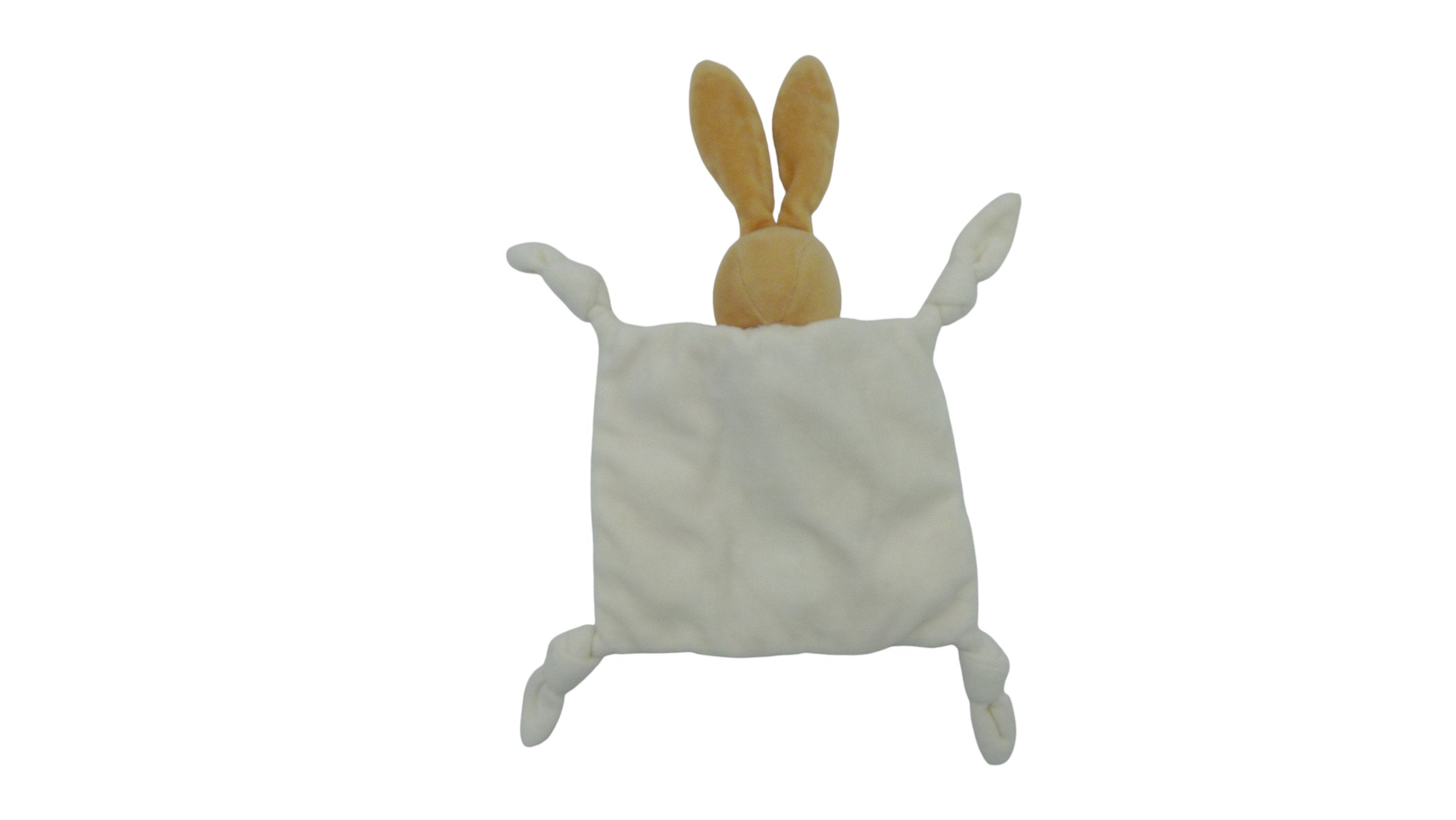 Doudou lapin plat multicolore - Kaloo