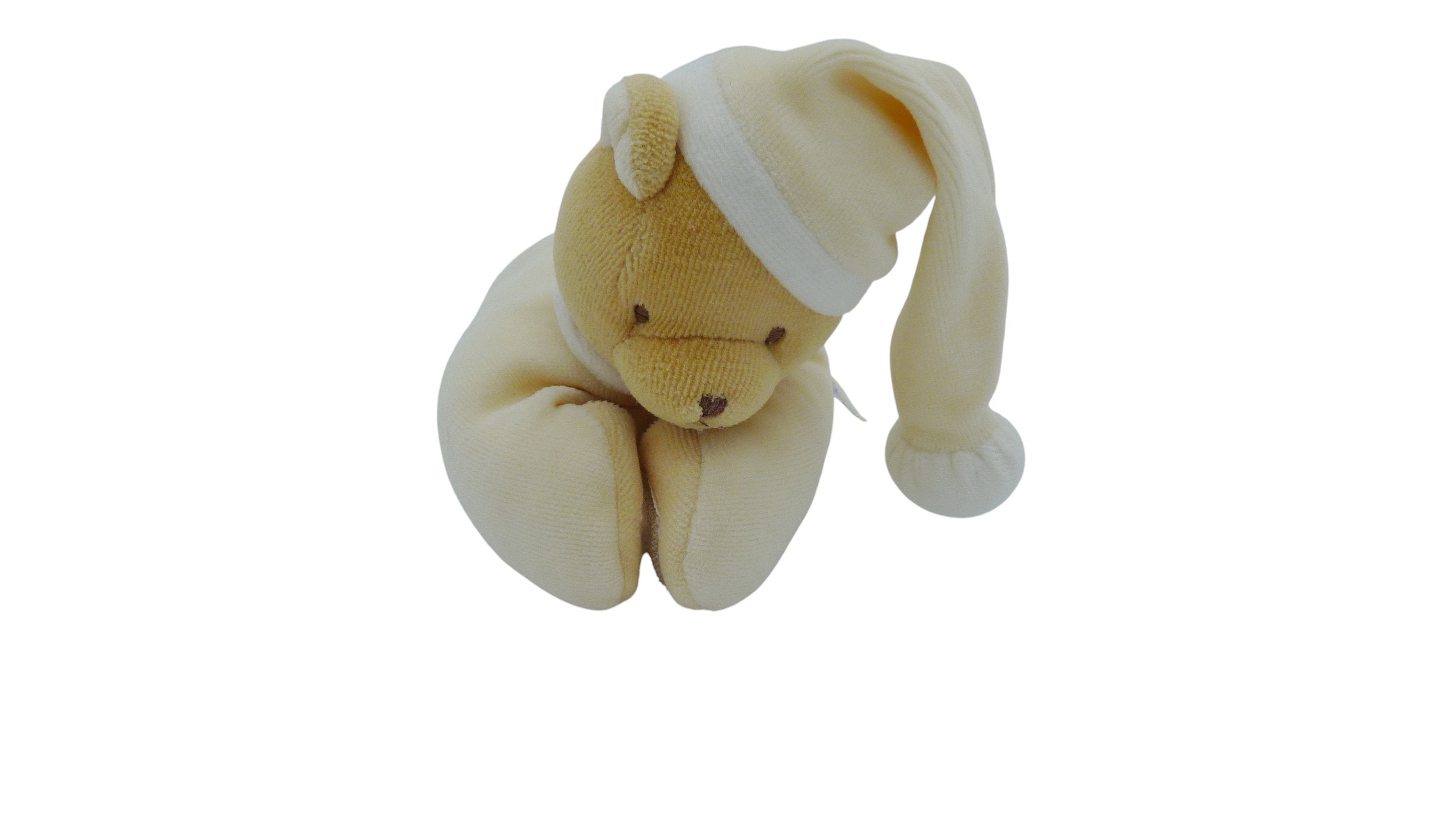 Peluche ours crème - Noukie's - 18 cm