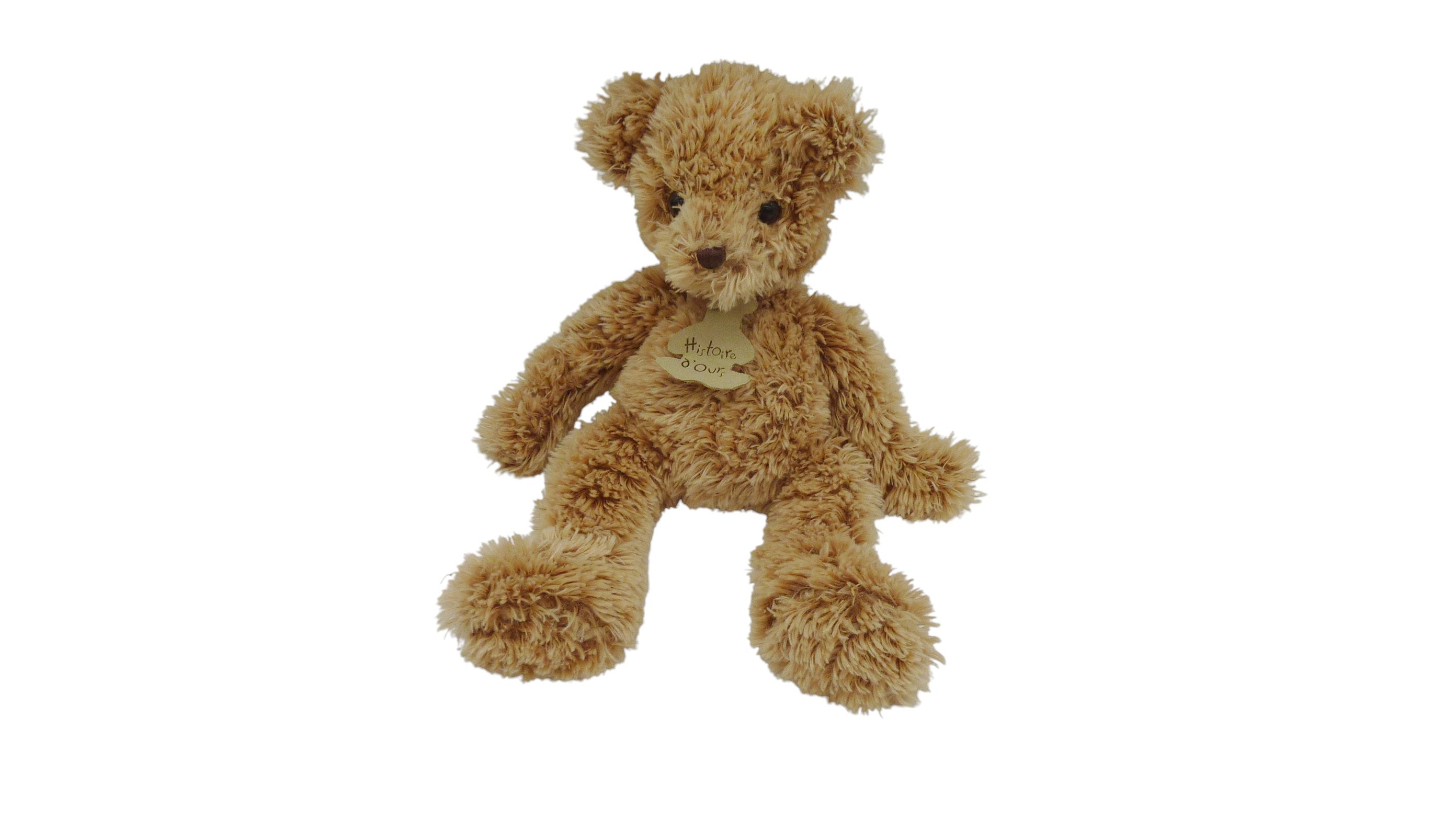 Peluche ours marron - Histoire d'Ours - 37 cm