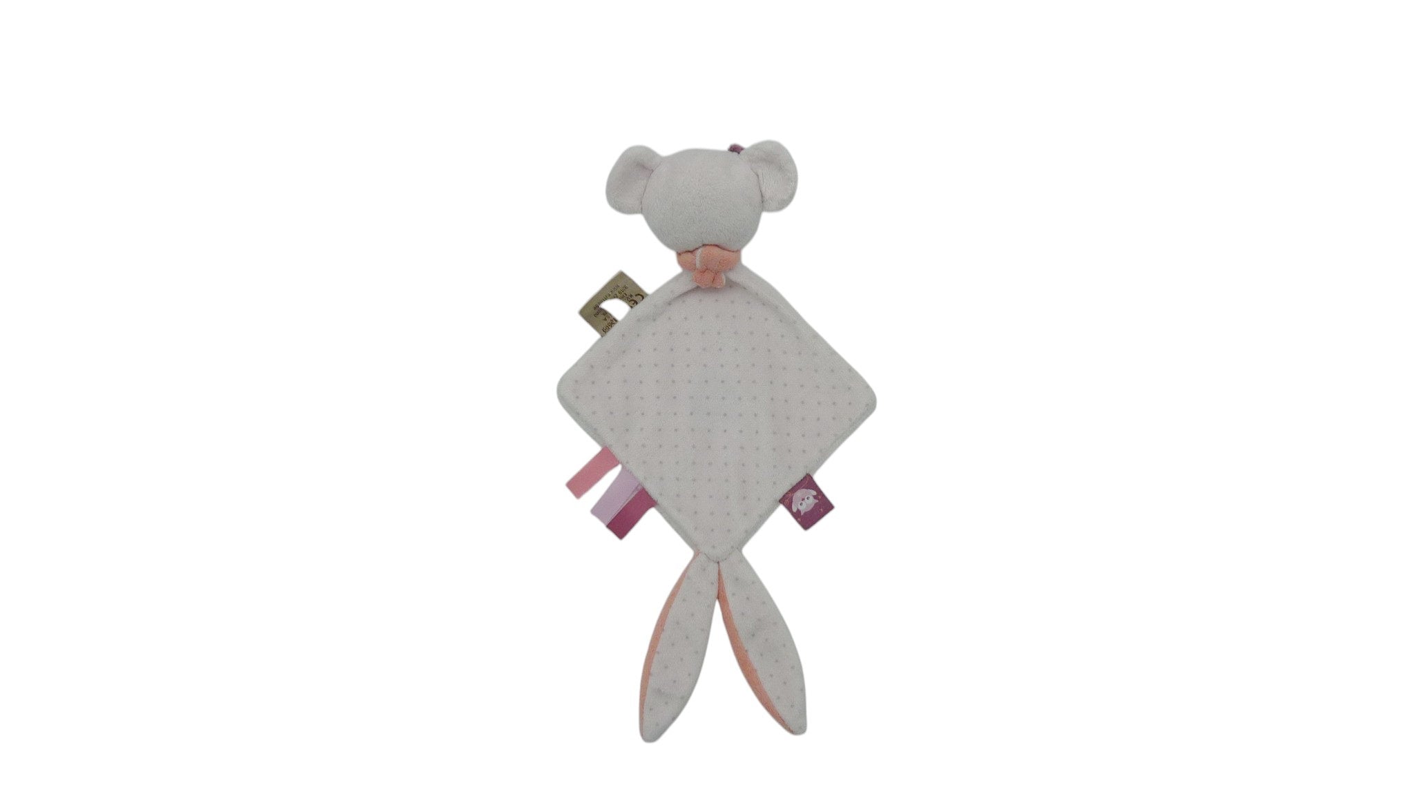 Doudou souris plat - Adèle et Valentine - Nattou