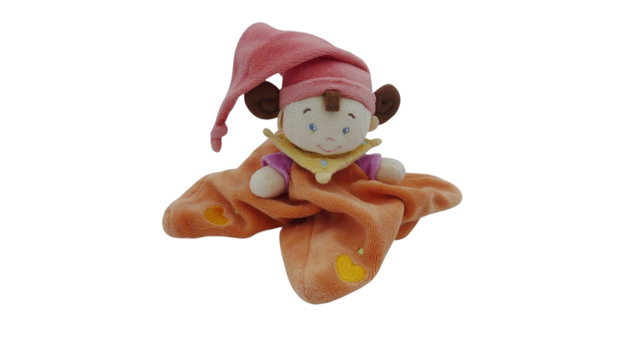 Doudou lutin orange - Nicotoy