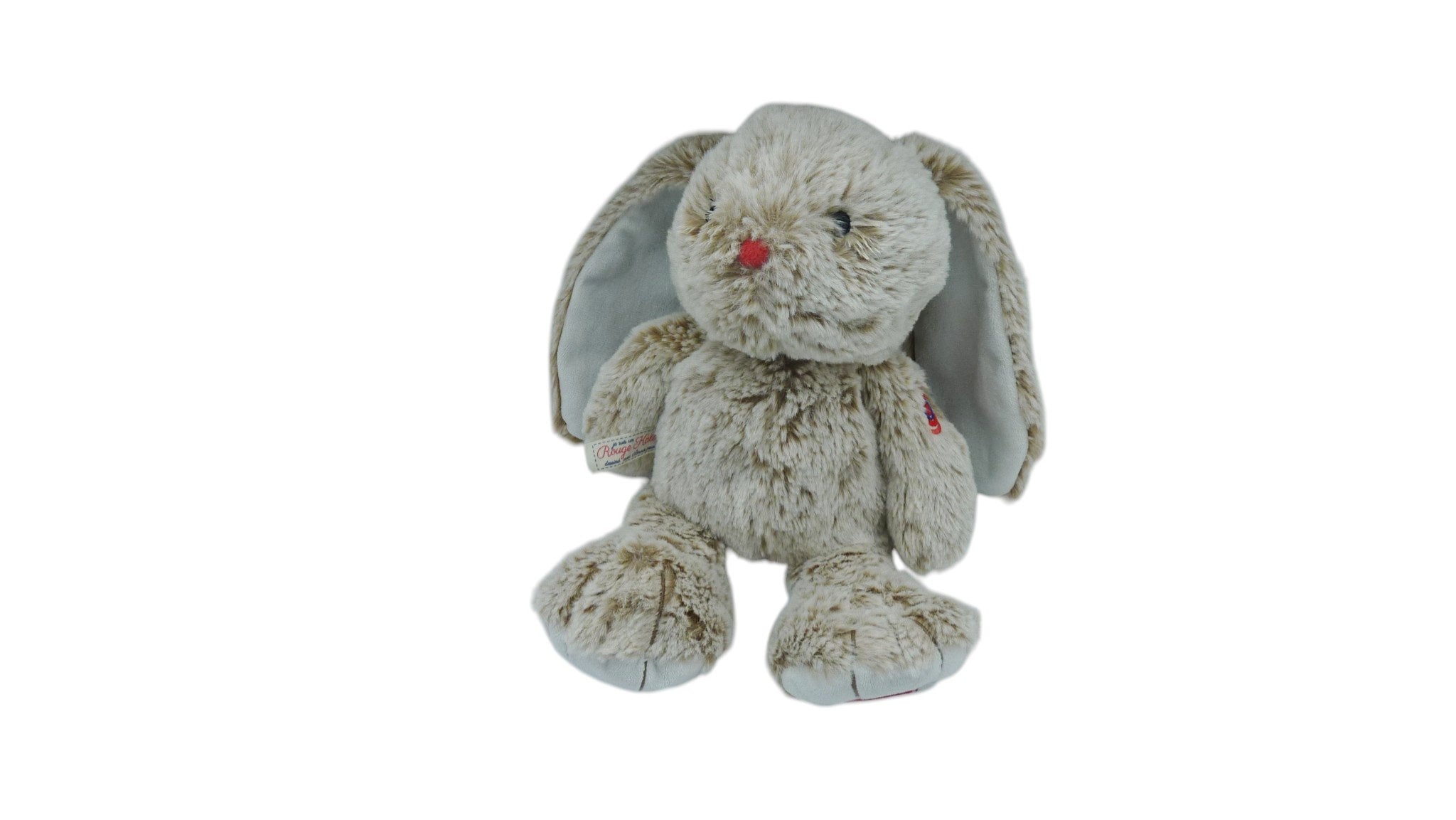 Peluche lapin marron - Rouge Kaloo - Kaloo 31 cm