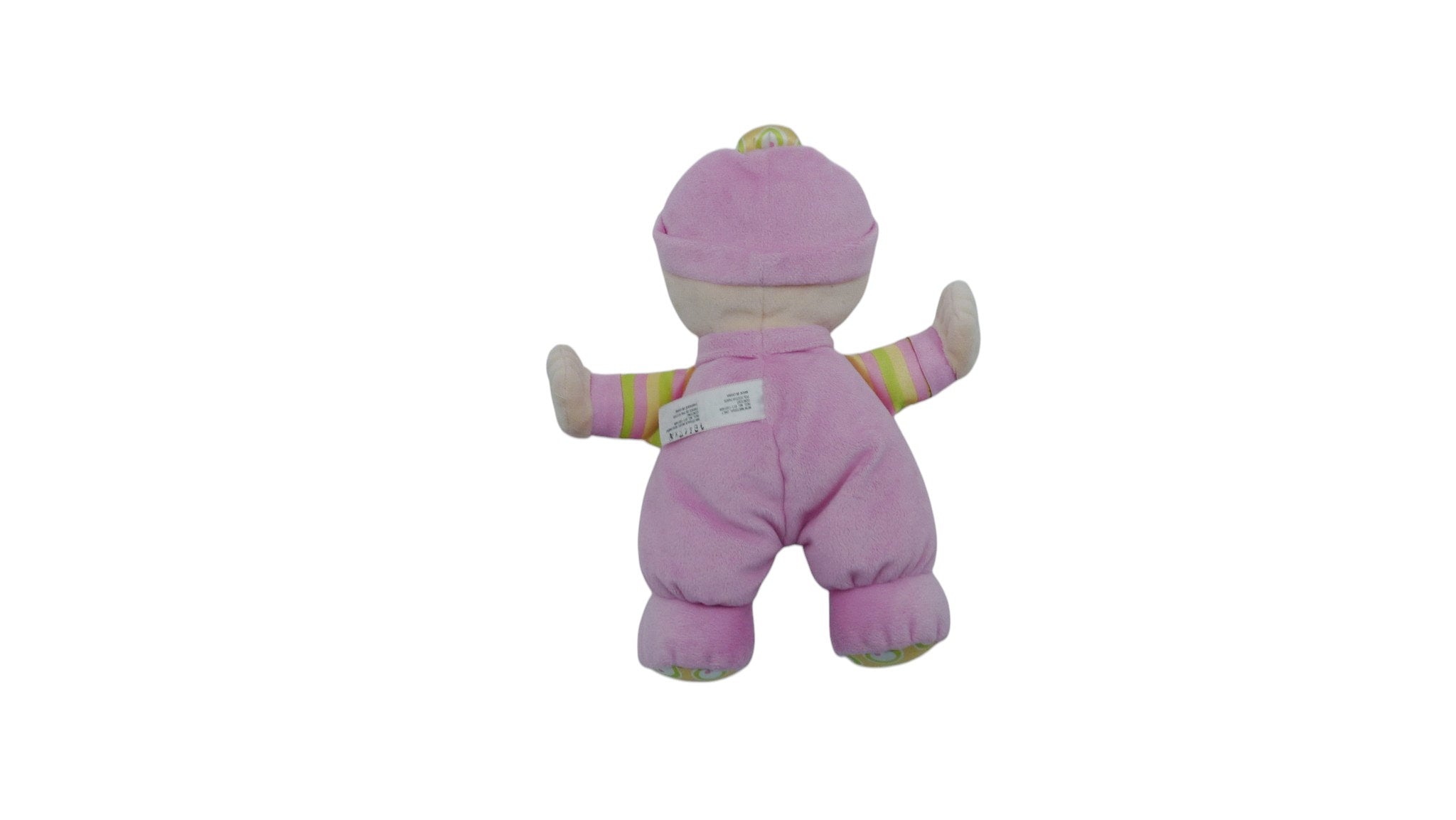 Peluche poupée rose - Fisher Price 26 cm