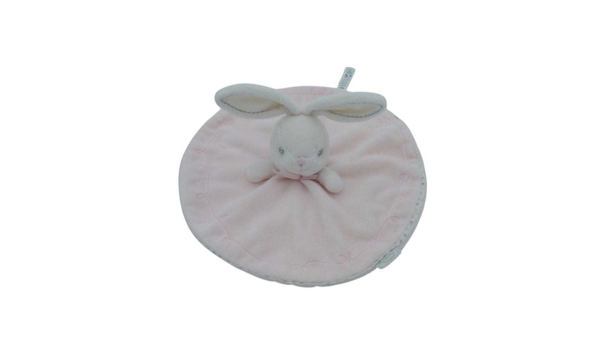 Doudou lapin plat rose -Perle - Kaloo