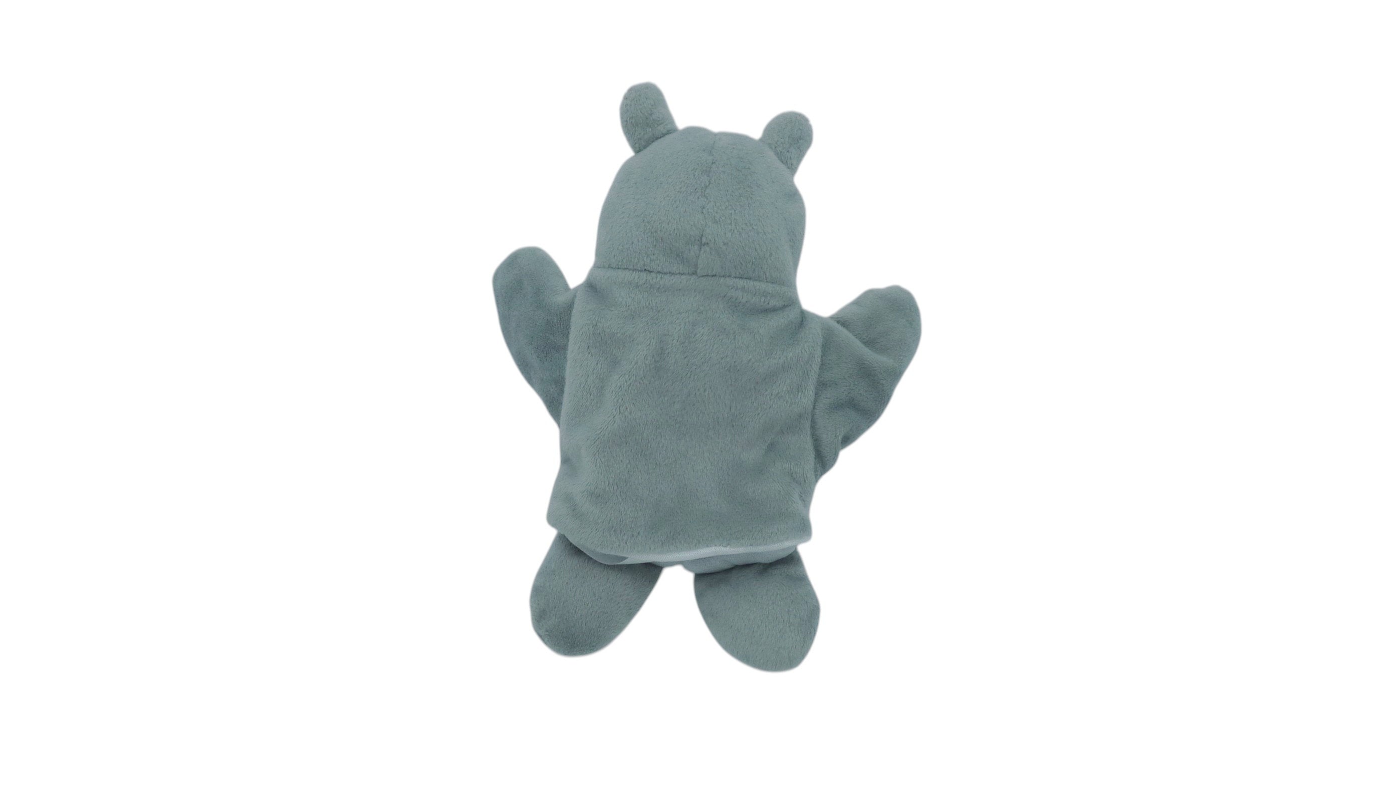 Doudou hippopotame marionnette - Maisons du Monde 21 cm