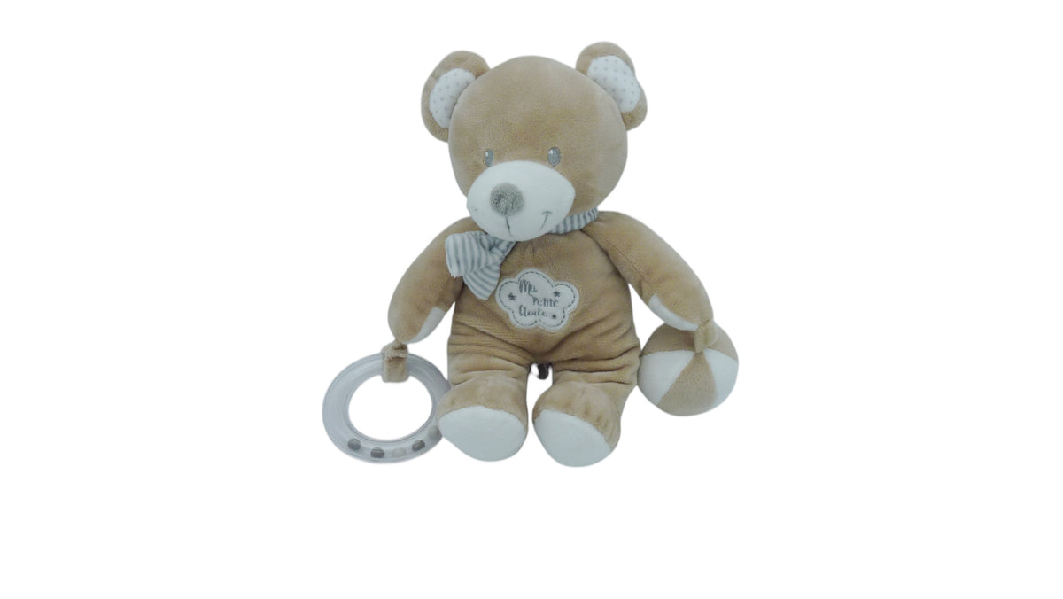 Peluche d'éveil ours Ma petite étoile – Pommette 26 cm