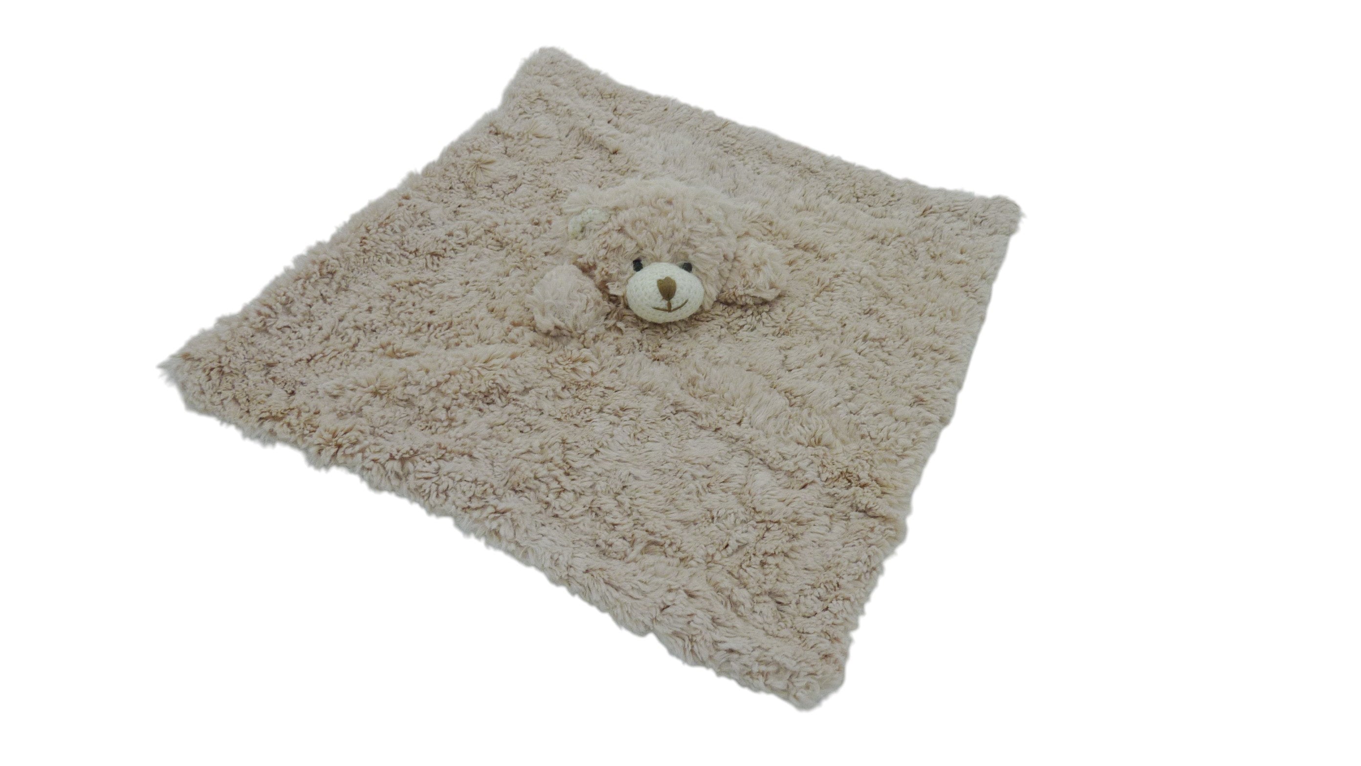 Doudou ours plat marron - La Galleria