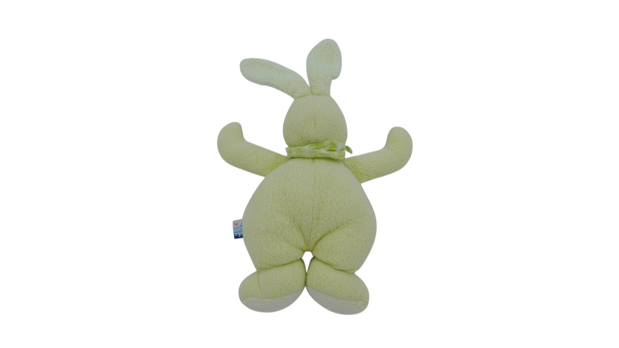 Peluche lapin vert - Sucre d'Orge 20 cm