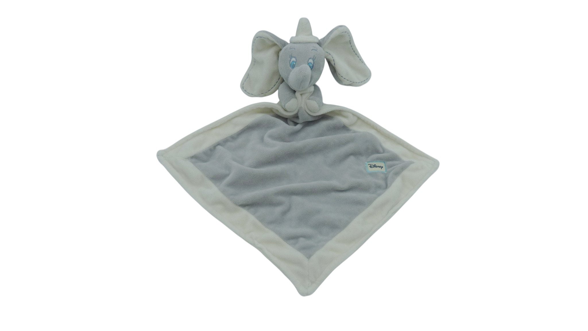 Peluche mouchoir éléphant Dumbo gris - Disney