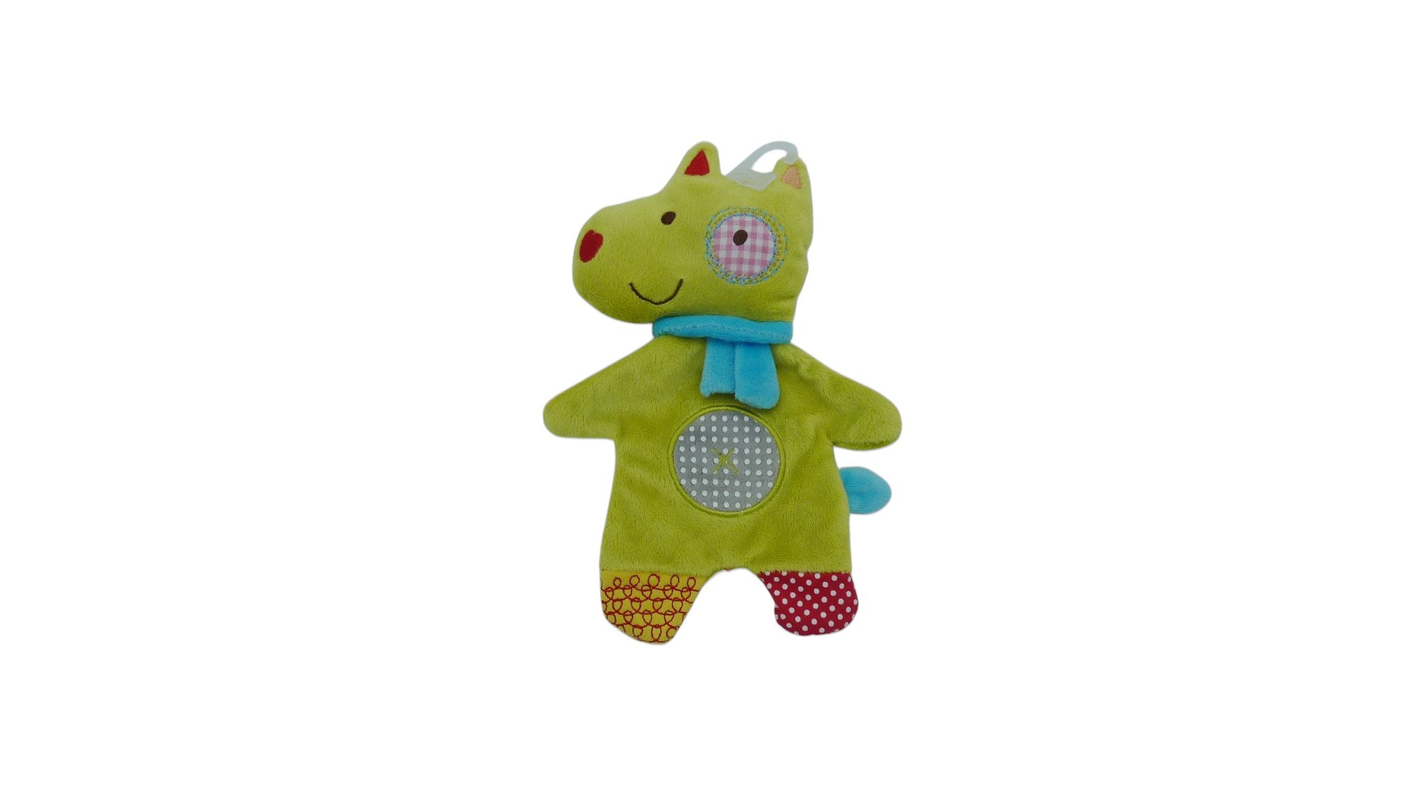 Doudou chien plat vert - Nicotoy Simba Dickie
