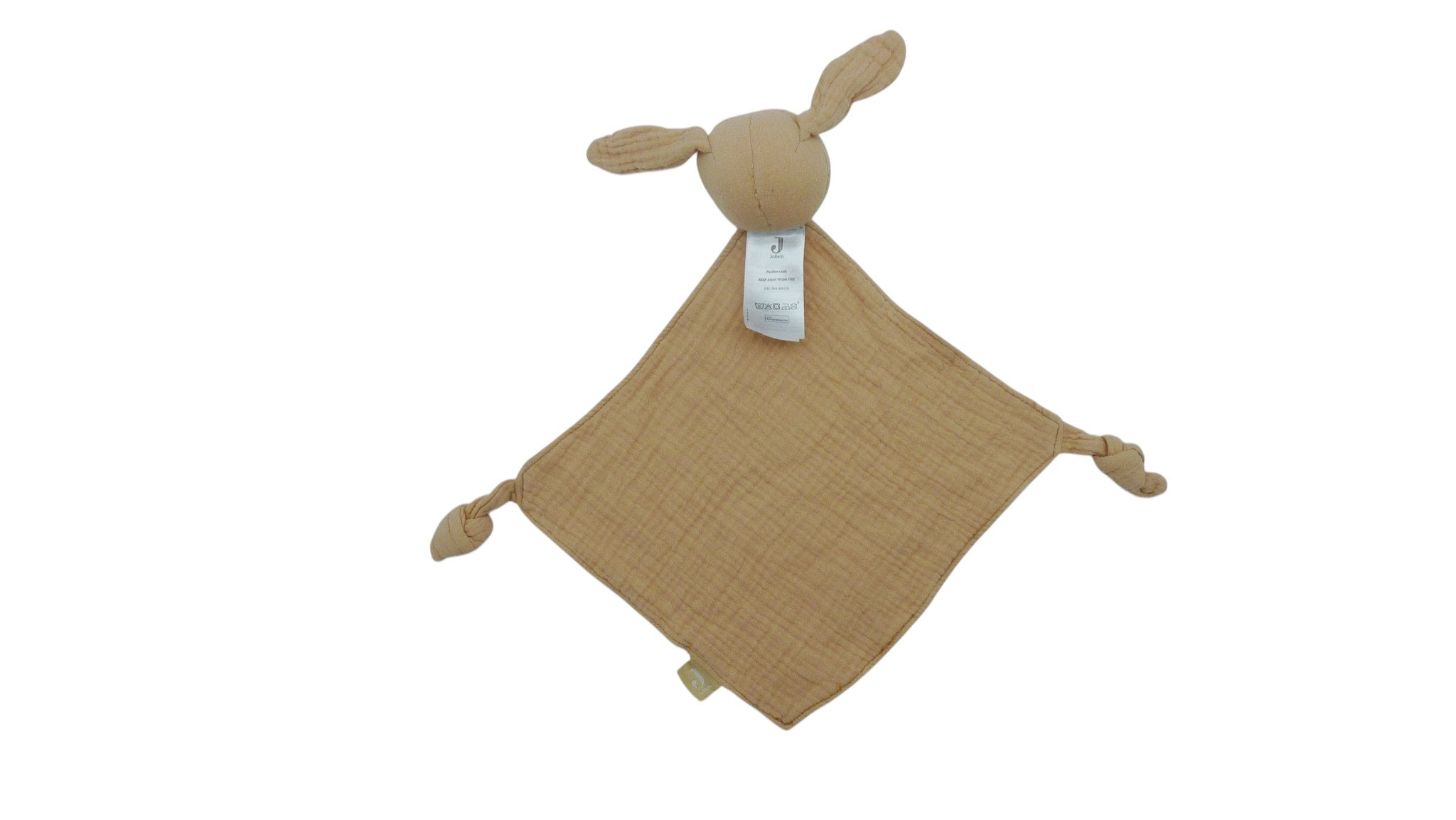 Doudou lapin plat lange marron - Jollein