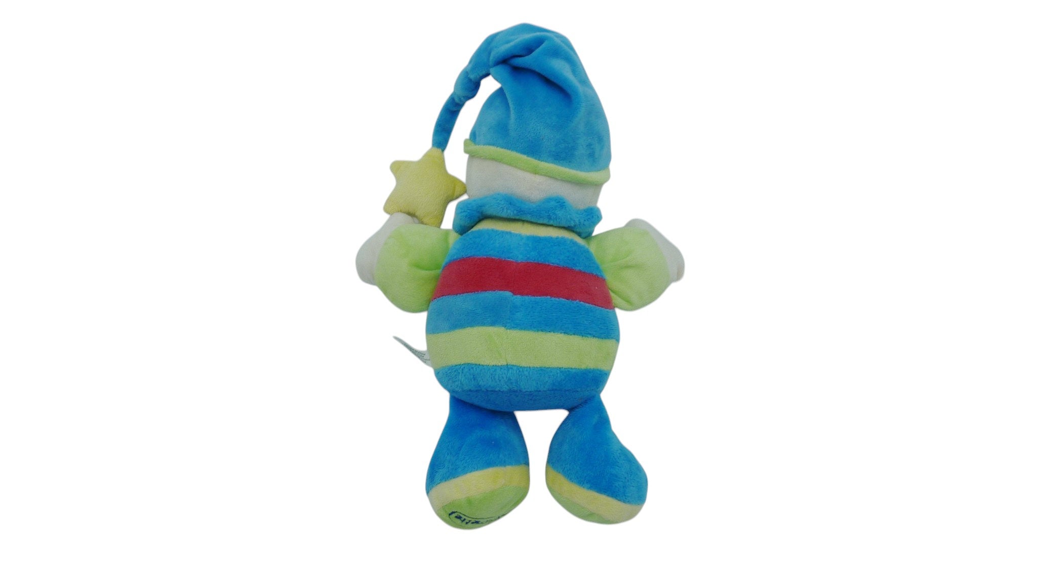 Peluche éveil lutin multicolore - Pommette 36 cm