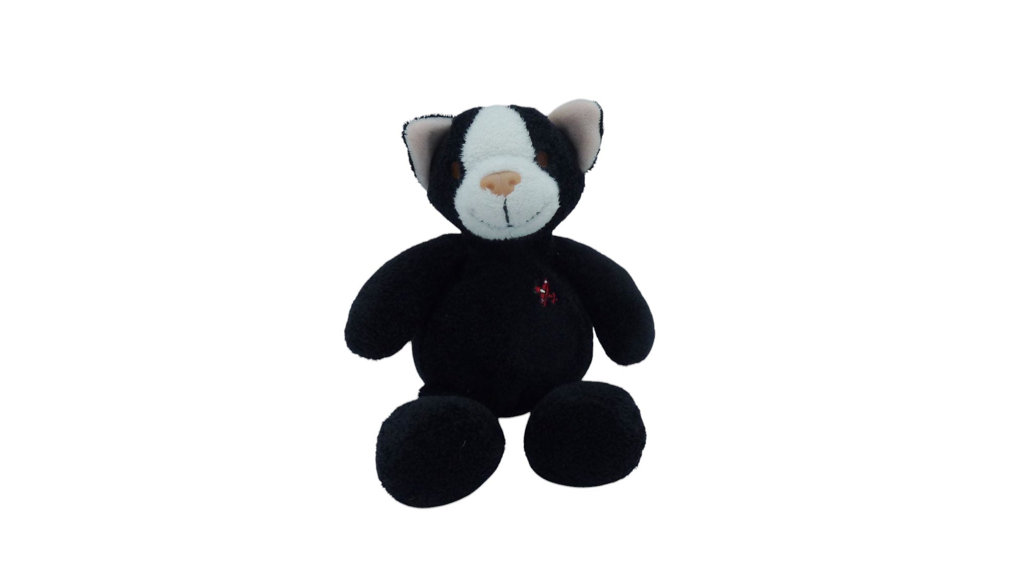 Peluche chat noir - Kiabi 23 cm