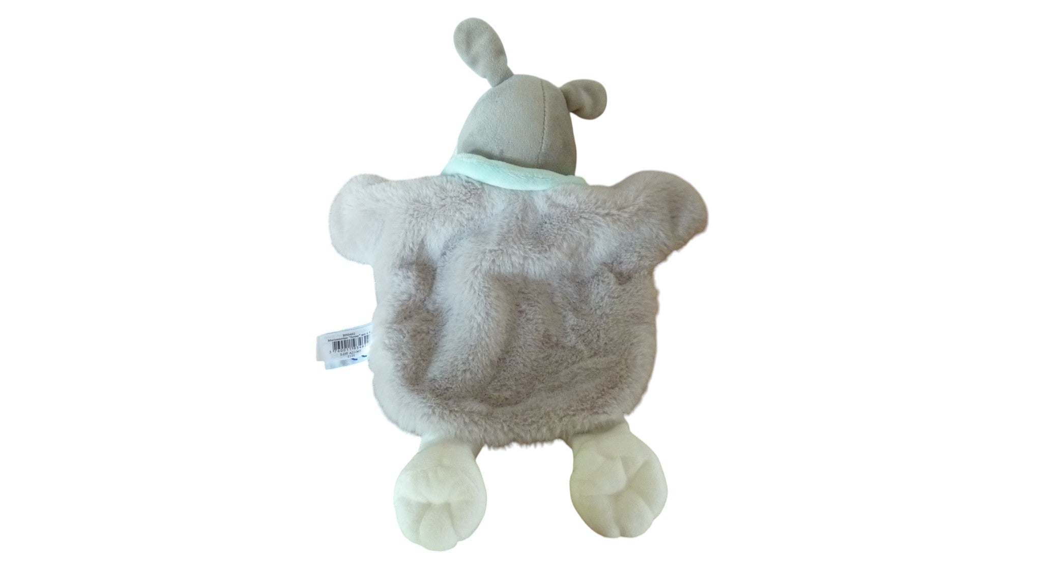 Doudou âne marionnette gris - Ferme - BN00462 Baby'Nat