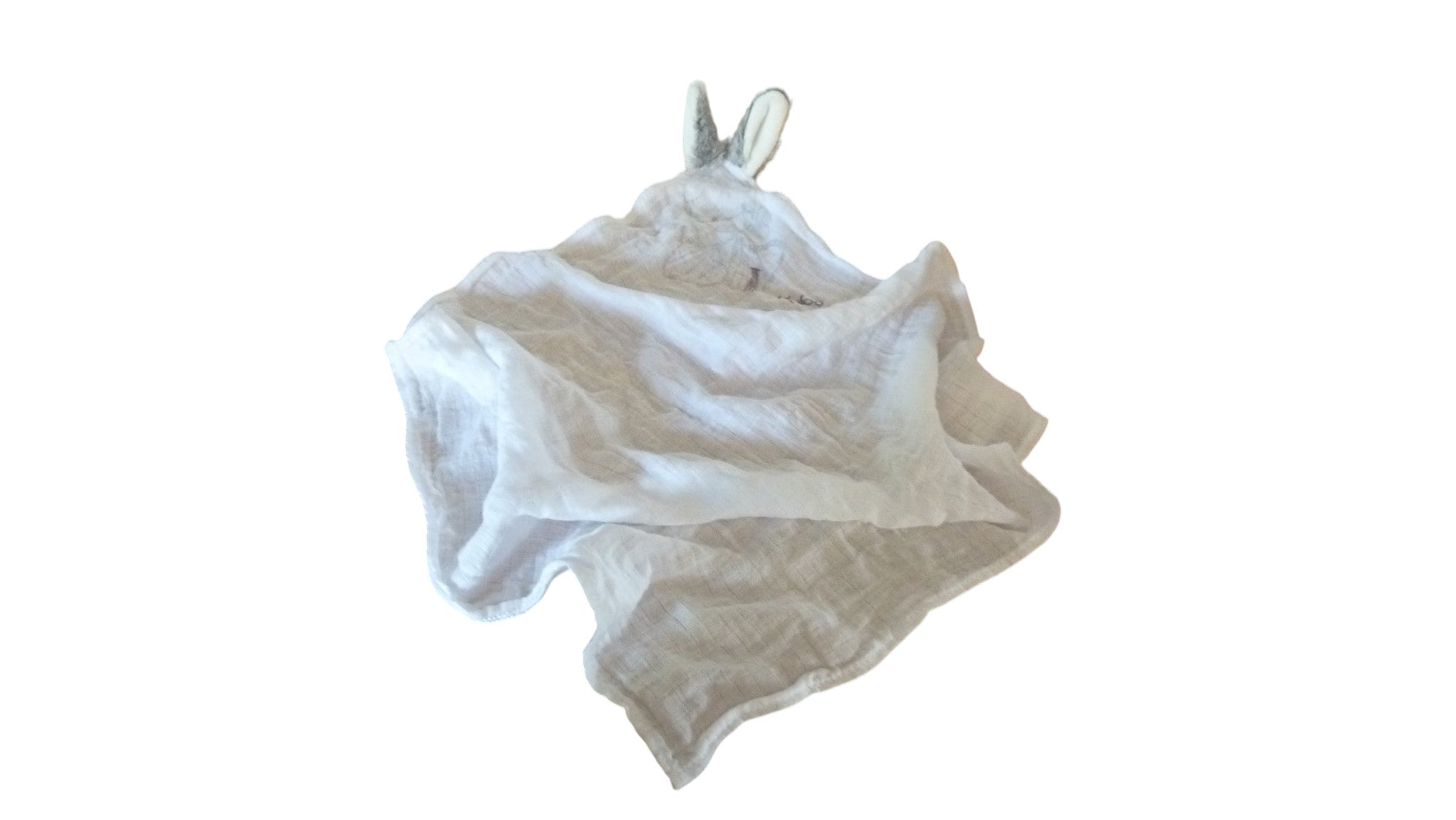 Doudou âne plat lange blanc - Kaloo