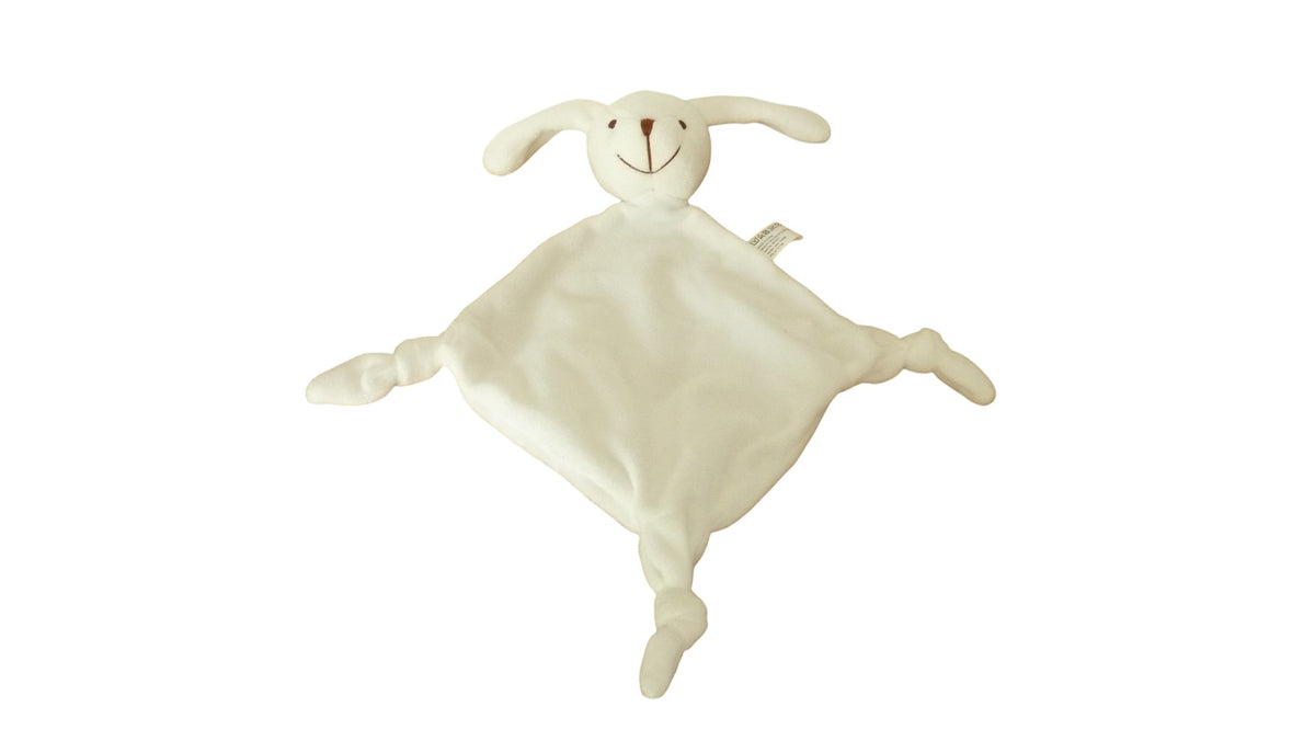 Doudou lapin plat blanc - Laboratoire Giphar
