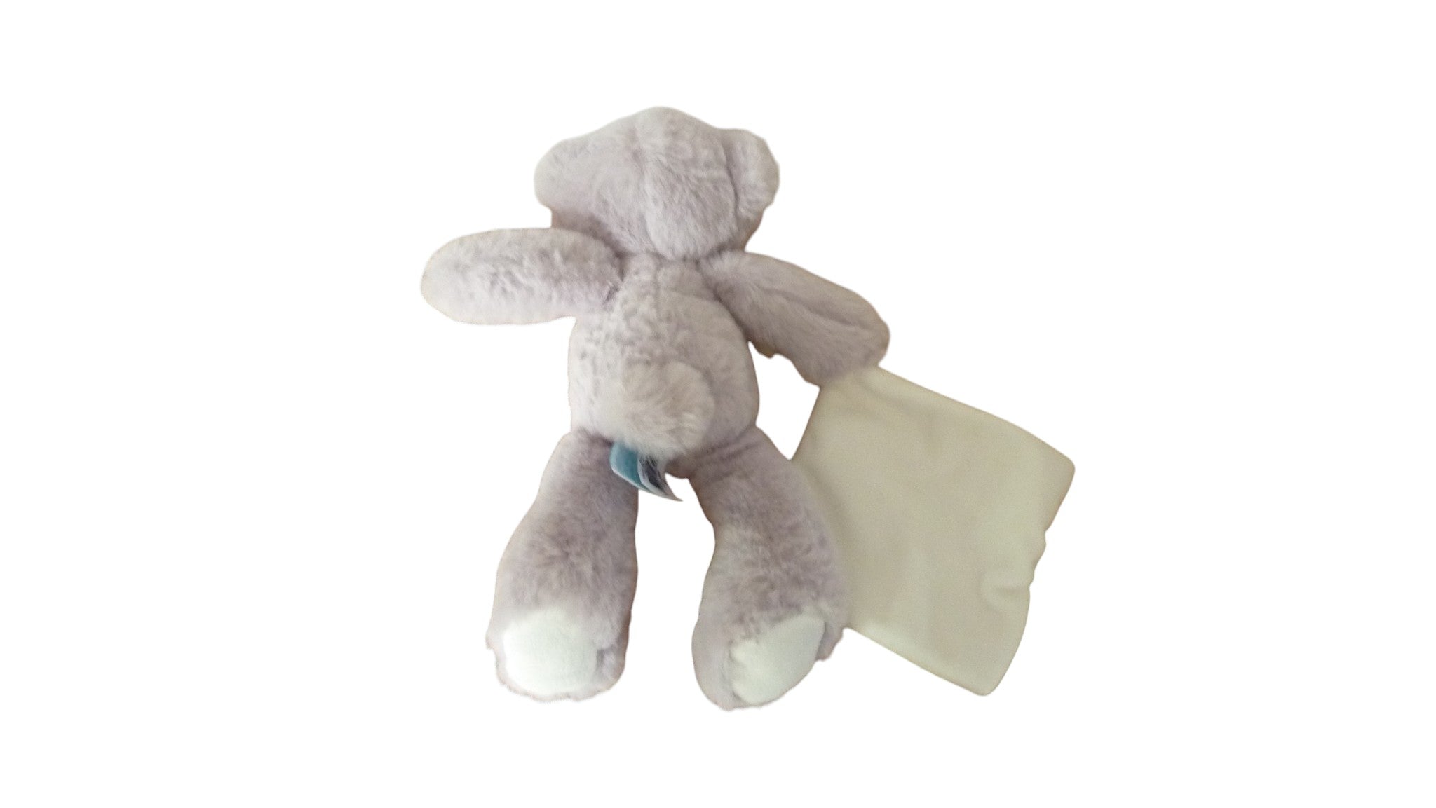 Peluche mouchoir ours gris - Pap'ours - BN0483 Baby'Nat