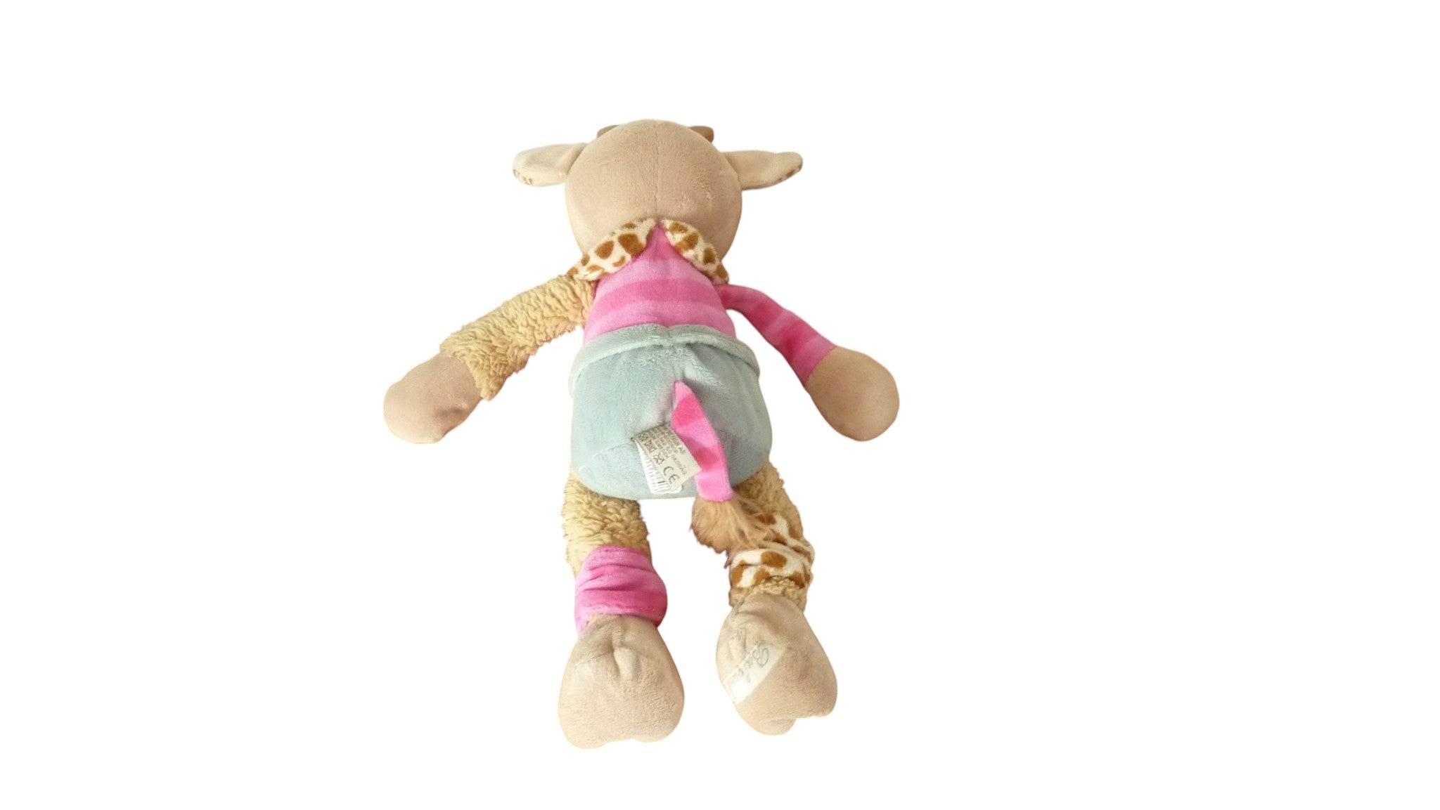 Peluche girafe multicolore - Bukowski 40 cm