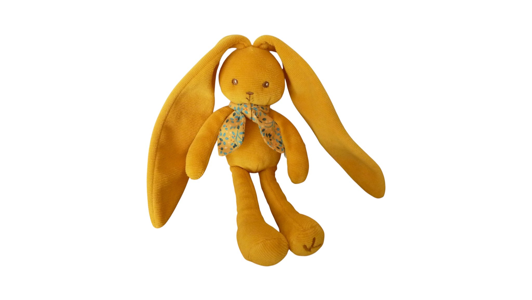Peluche lapin jaune moutarde - Lapinoo - Kaloo 25 cm