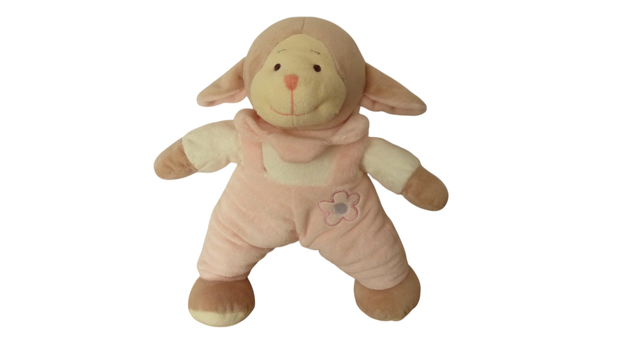 Peluche mouton rose - LGRI 35 cm
