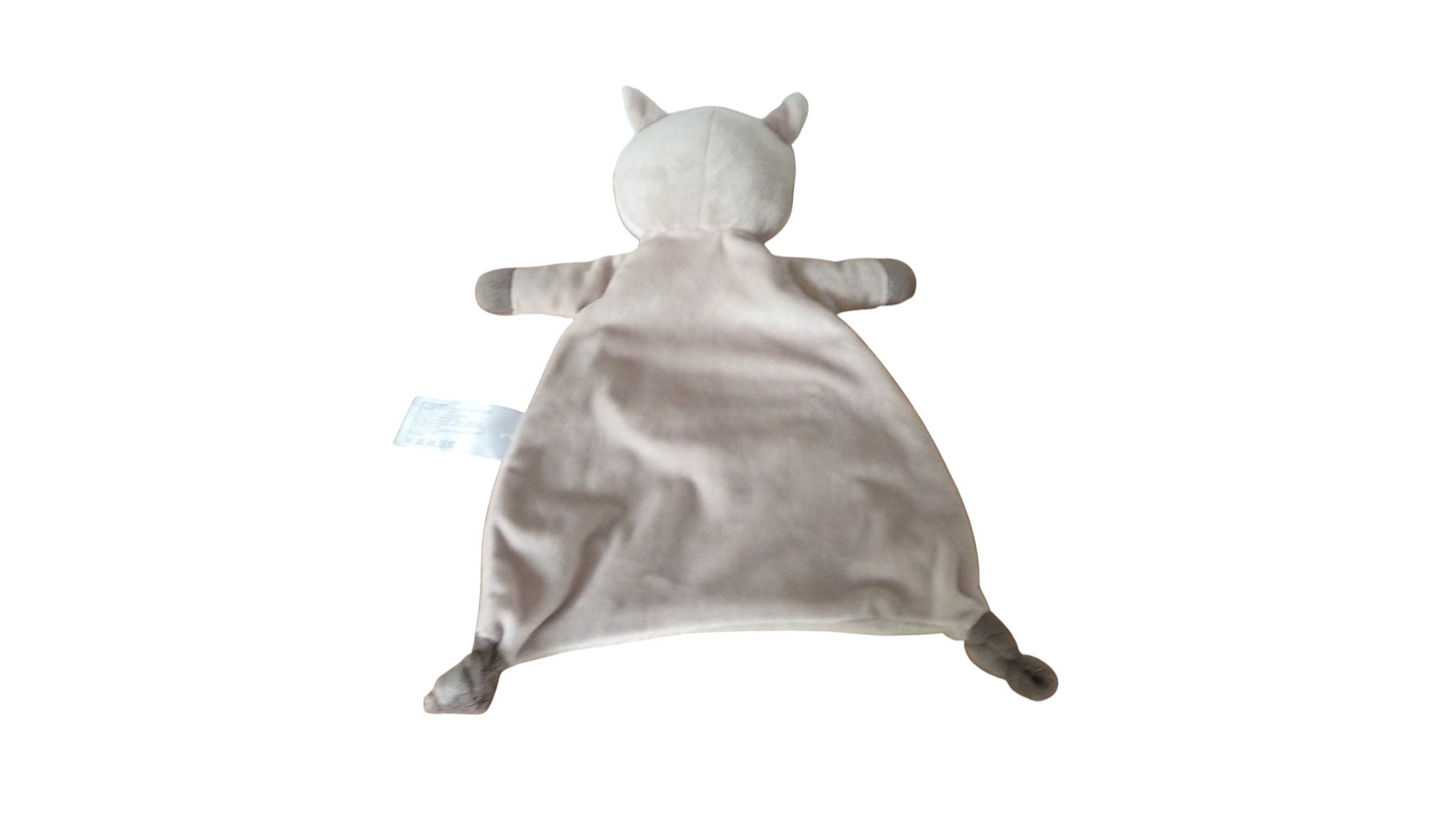 Doudou faon plat marron - Carréblanc