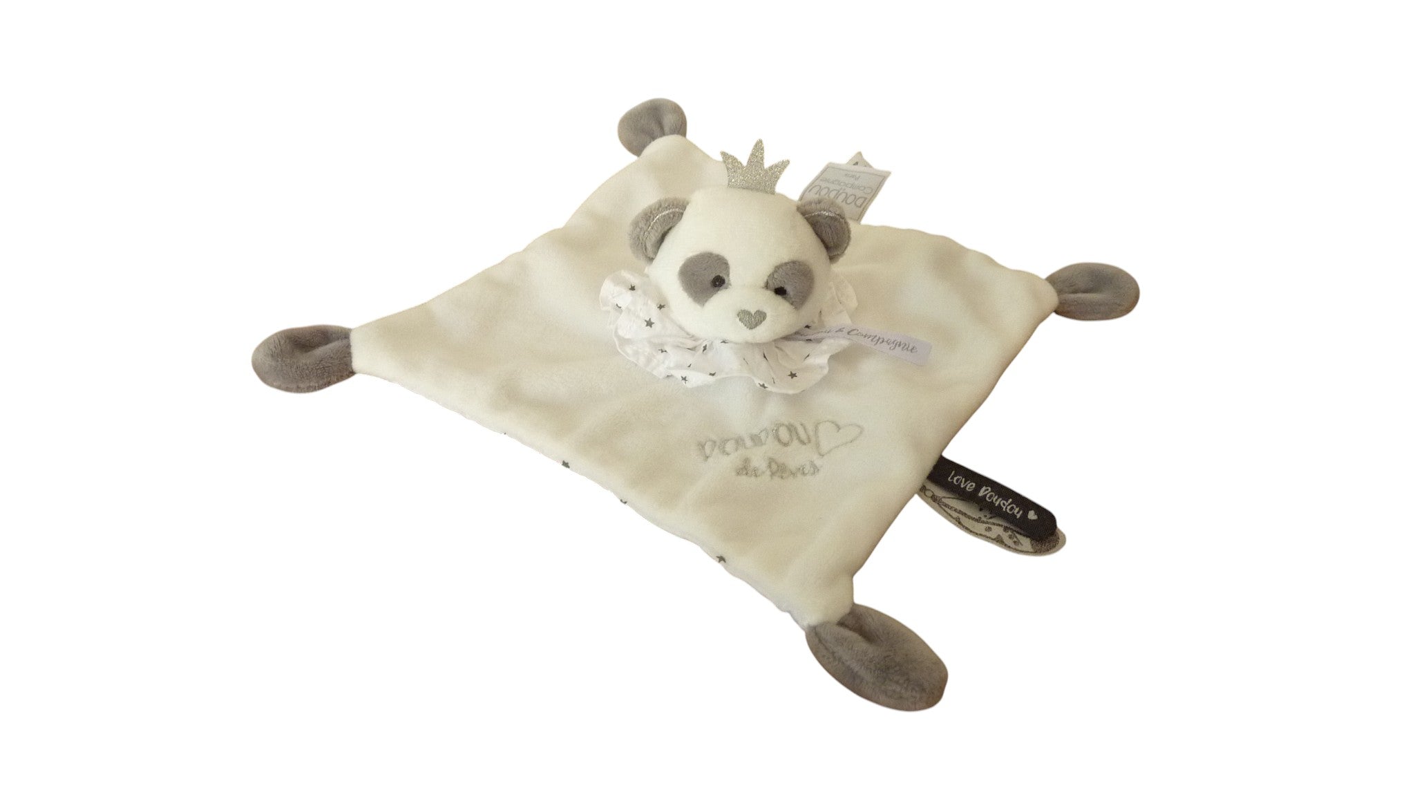 Doudou panda plat - Abracadabra" - DC3536 Doudou et Compagnie