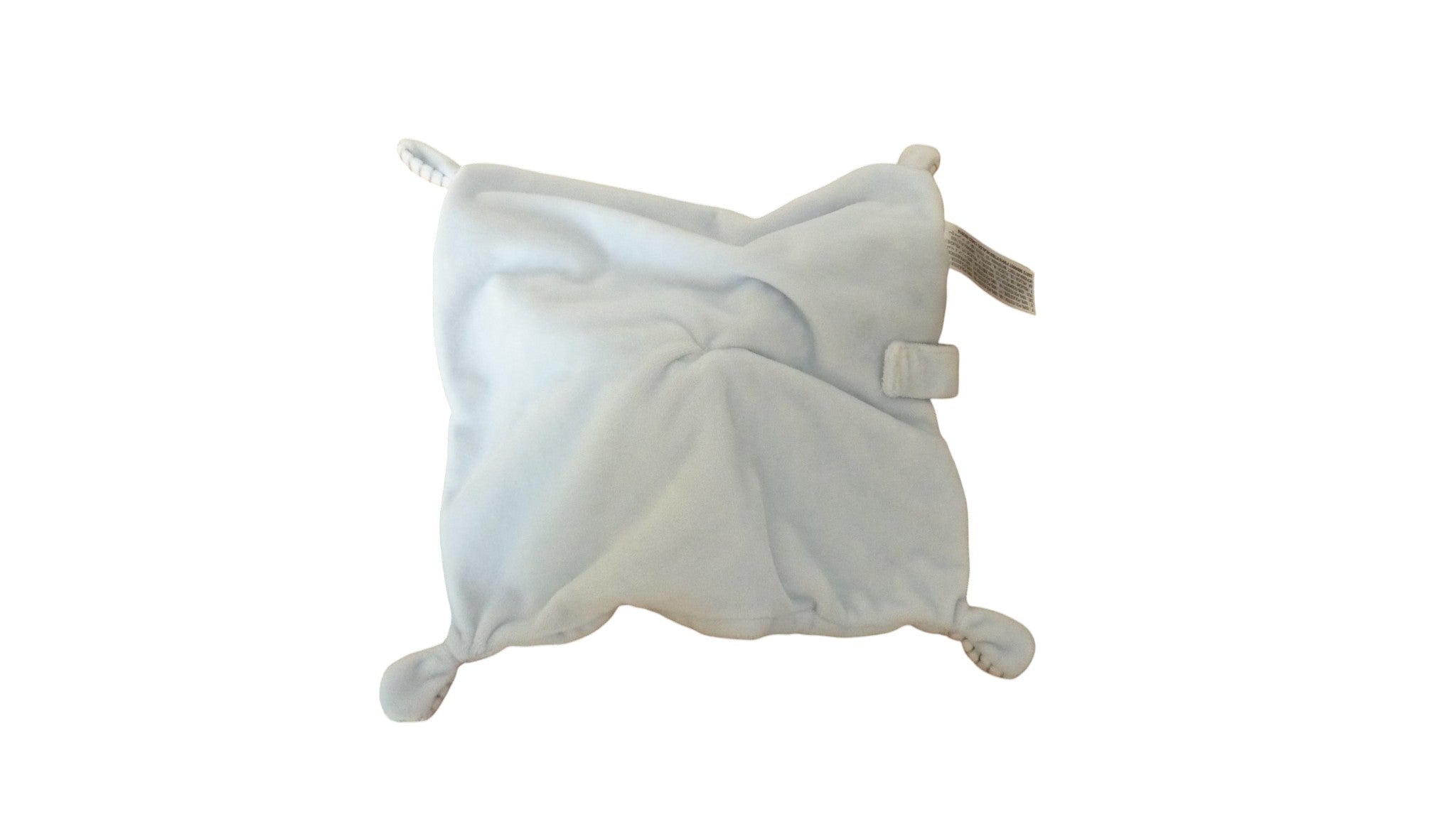 Doudou lapin plat bleu attache sucette - Nicotoy Simba Toys