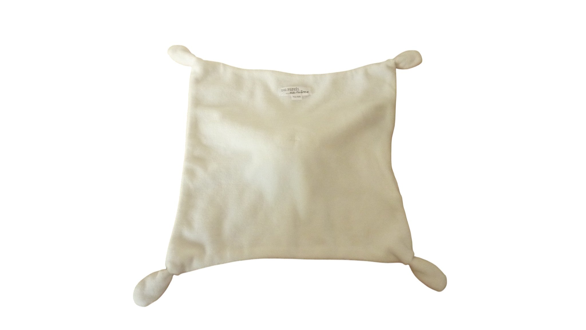 Doudou lion plat blanc - DPAM