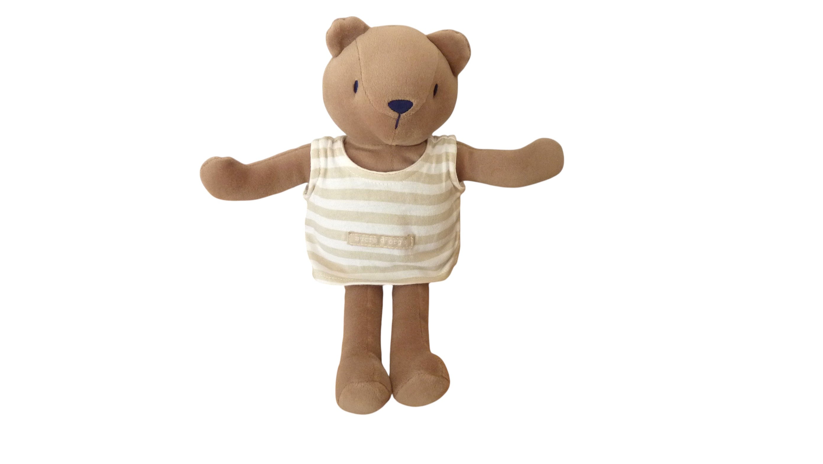 Peluche ours marron - Sucre d'Orge 30 cm