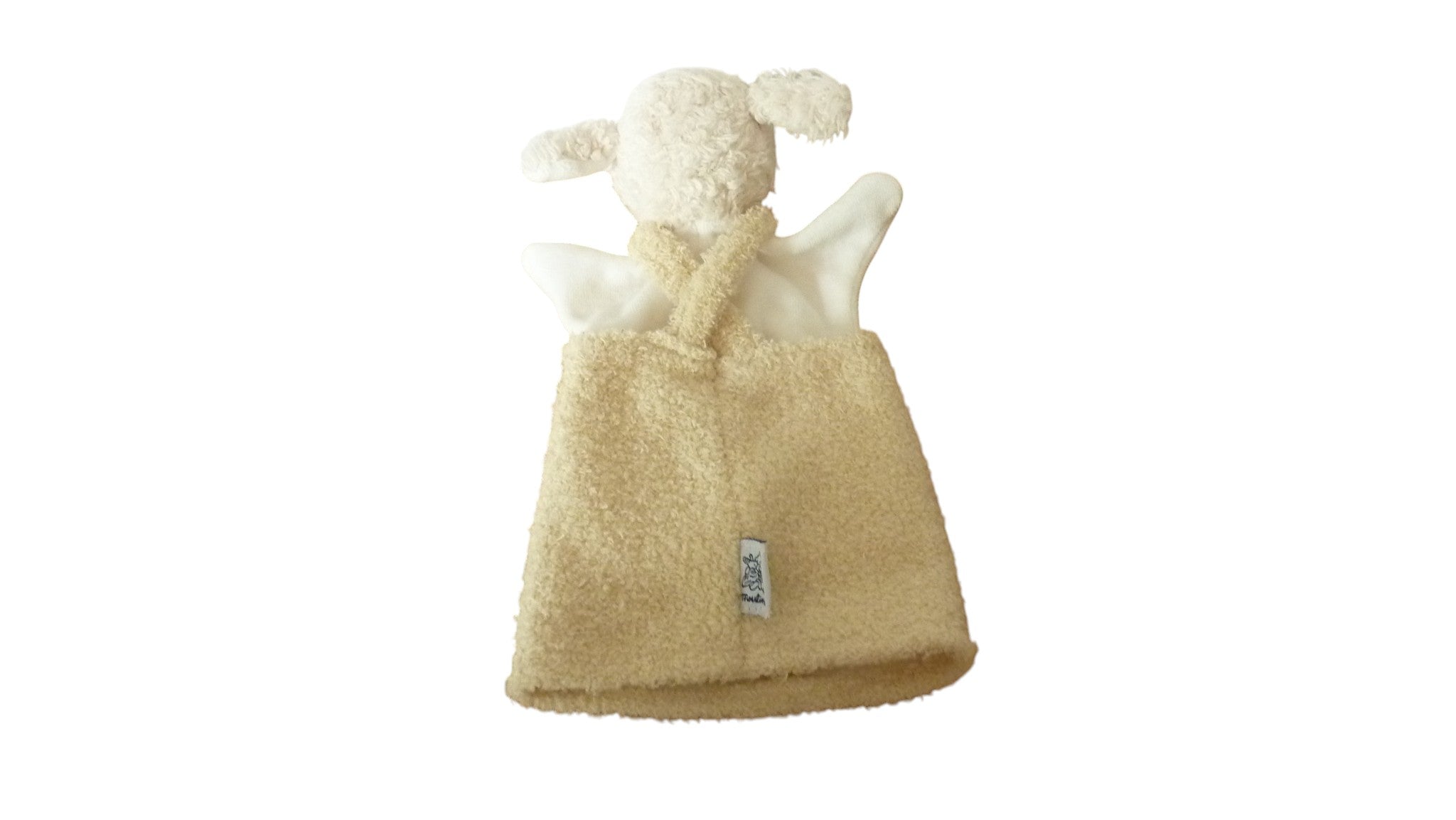 Doudou mouton marionnette - La Grande Famille - Moulin Roty