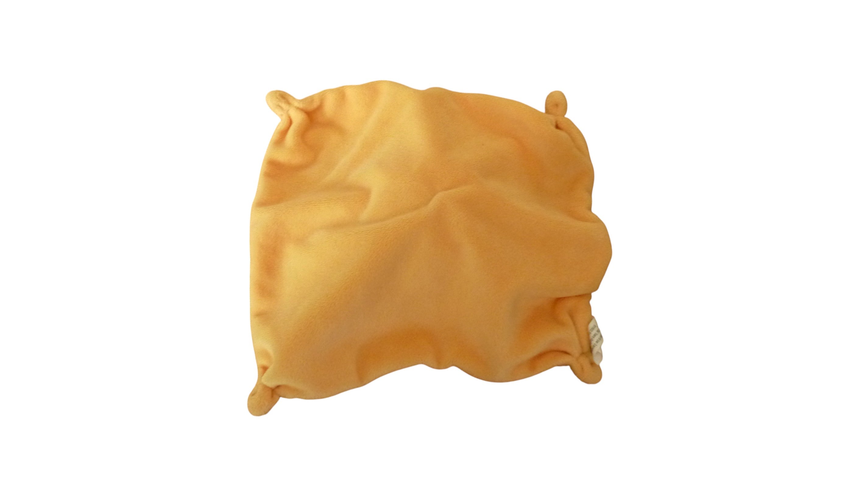 Doudou ours plat orange - Tex Baby