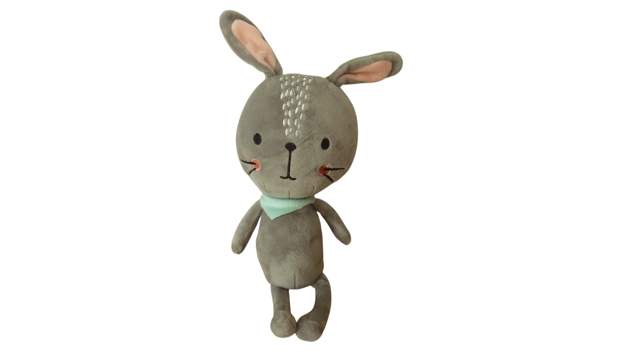 Peluche lapin gris - Atmosphera 32 cm