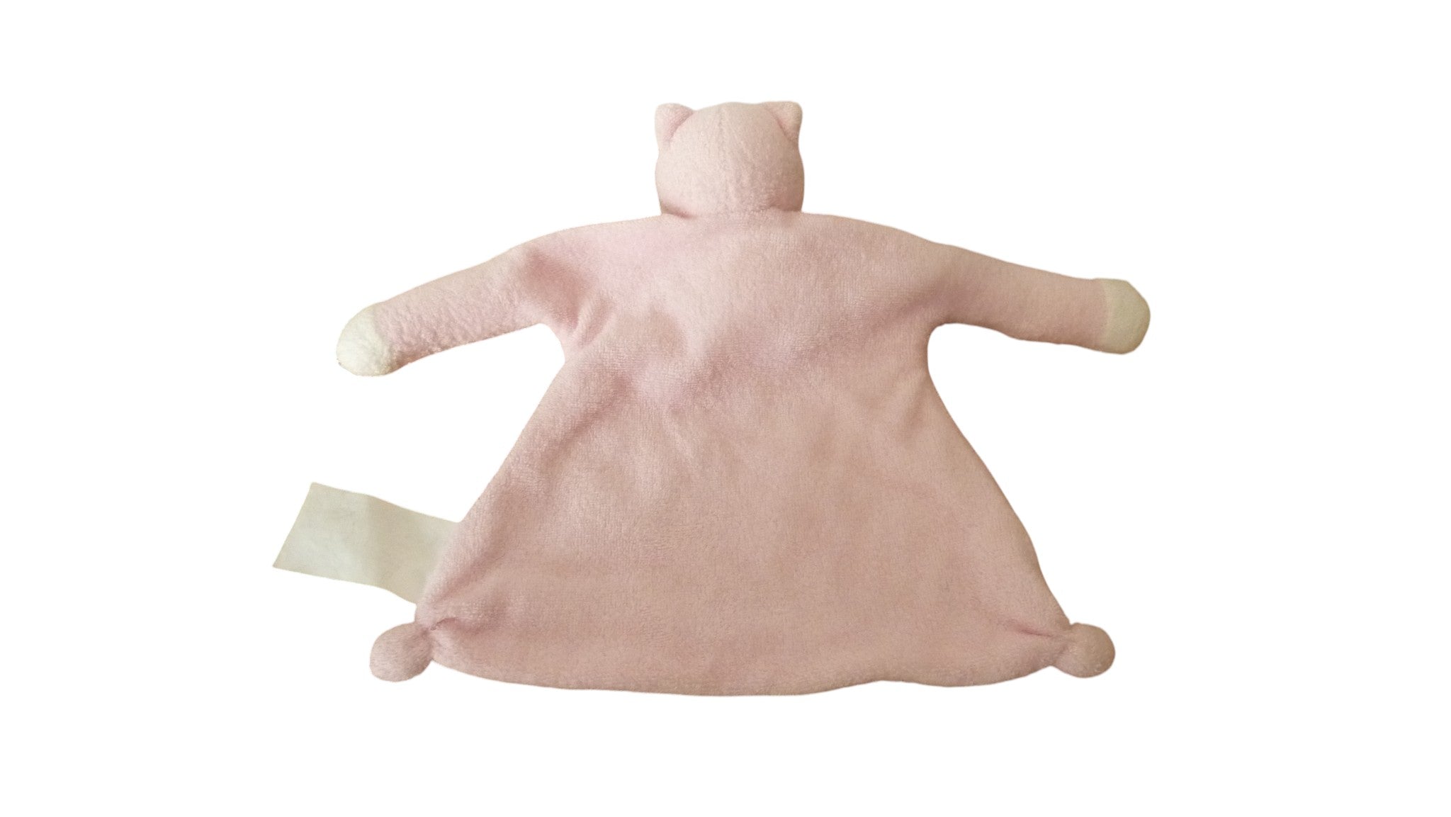 Doudou singe plat rose - Kimbaloo