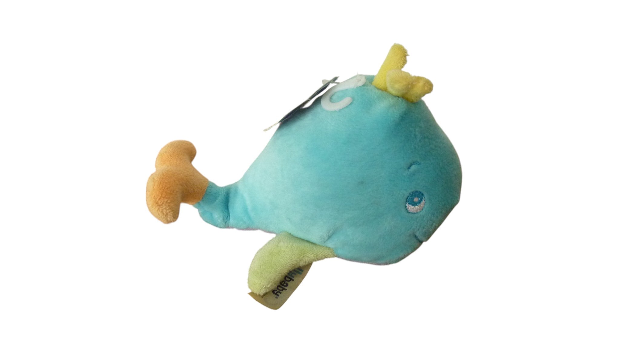 Peluche baleine bleue - Jollybaby 18 cm