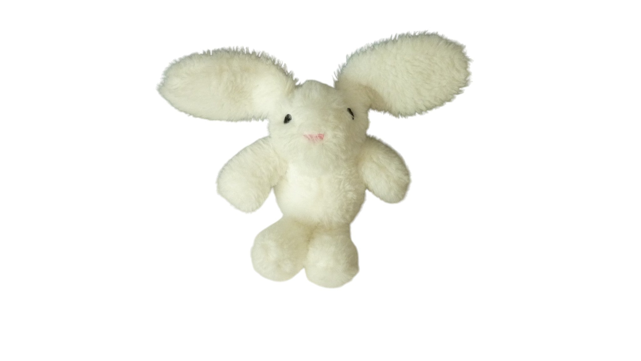 Peluche lapin blanc - Atmosphera - 19 cm