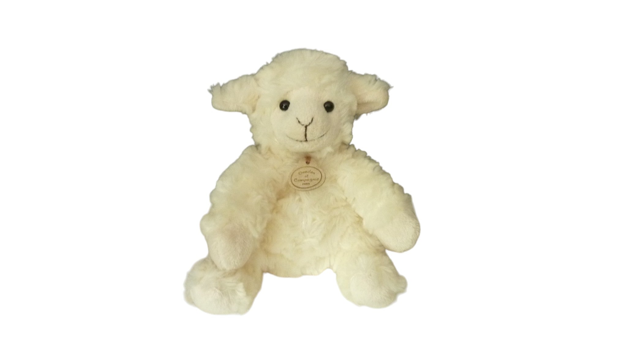 Peluche mouton crème beige - Doudou et Compagnie 18 cm